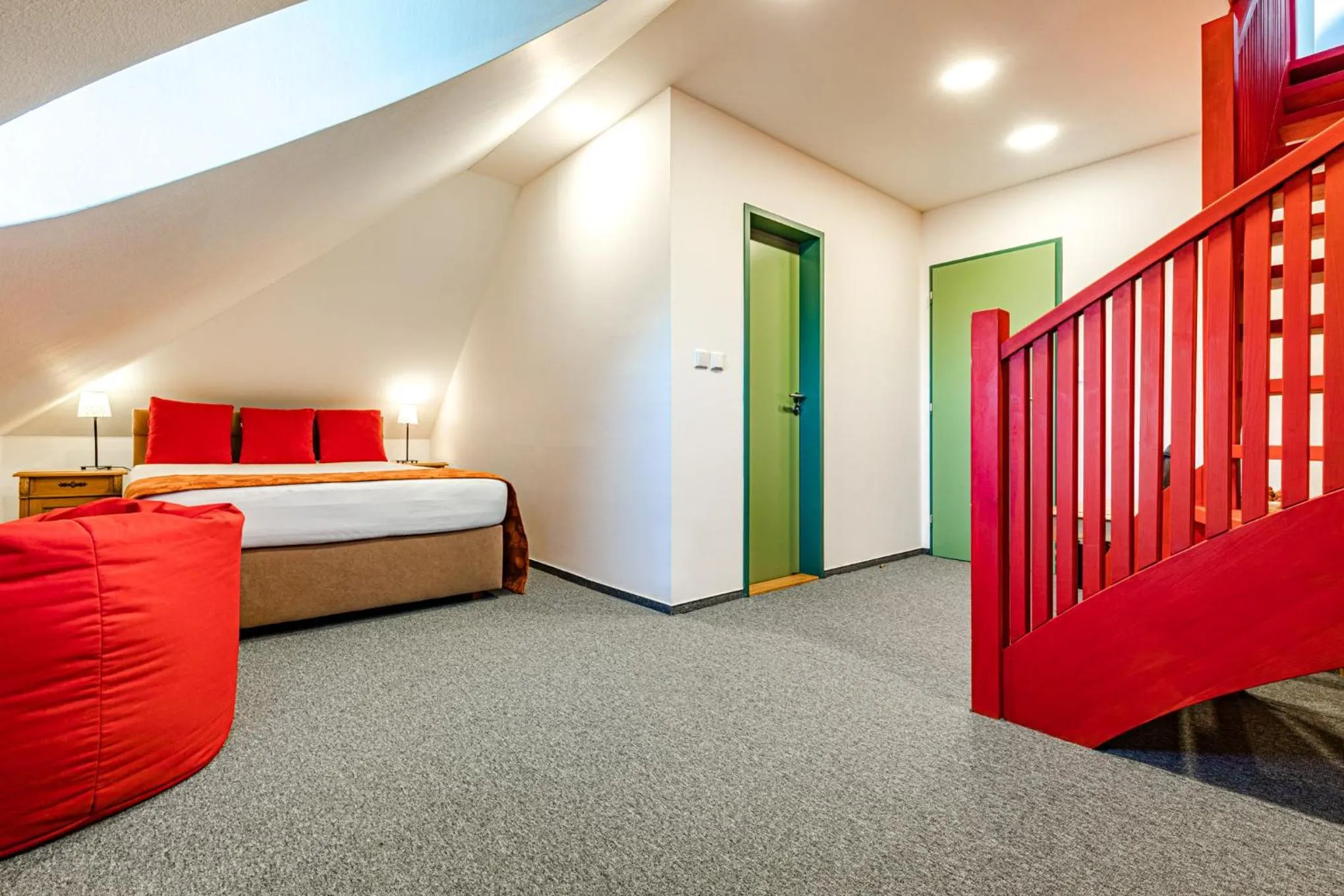 Bedroom, Bed in Wellness Hotel Zámeček