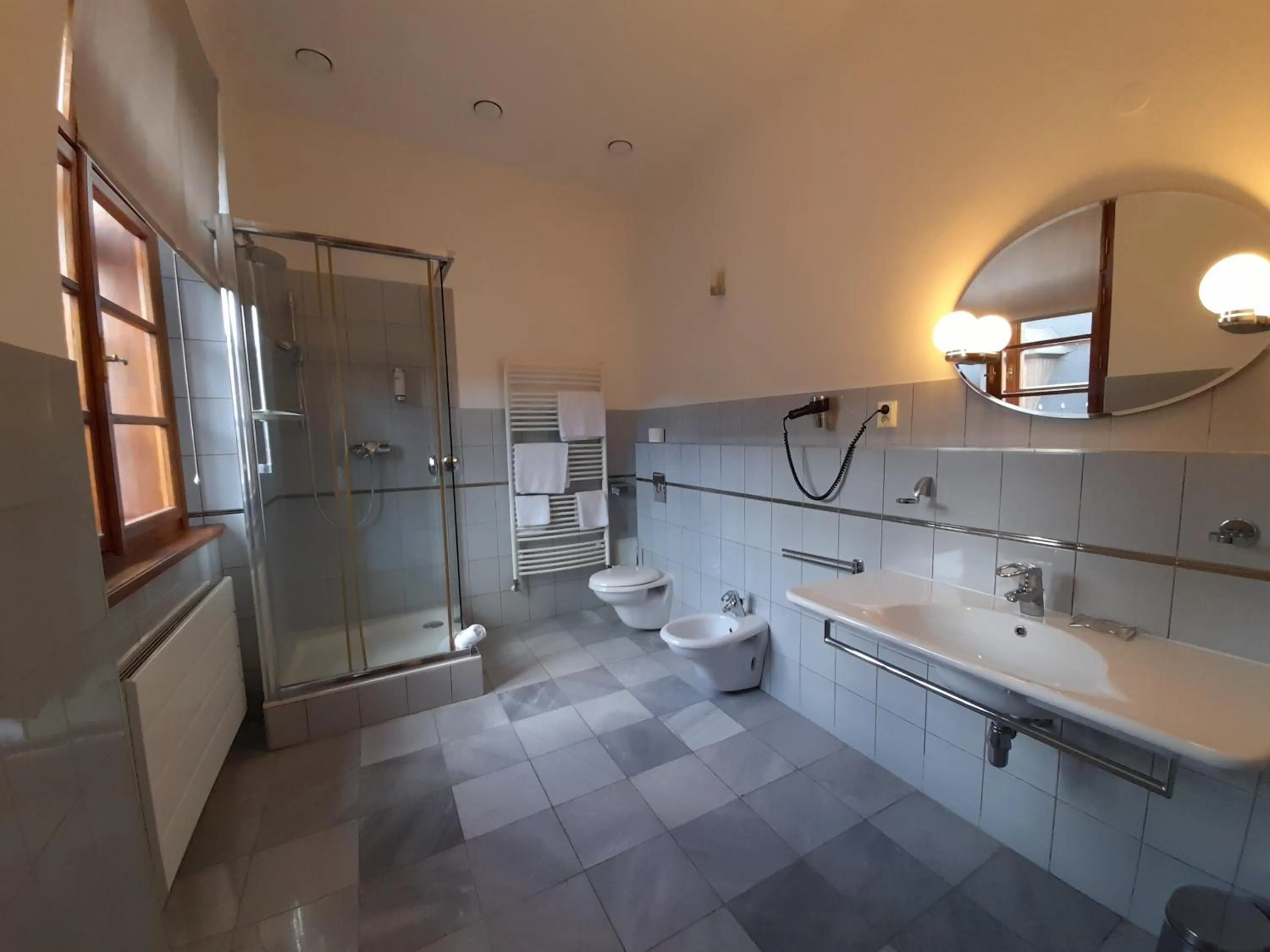 Bathroom in Wellness Hotel Zámeček