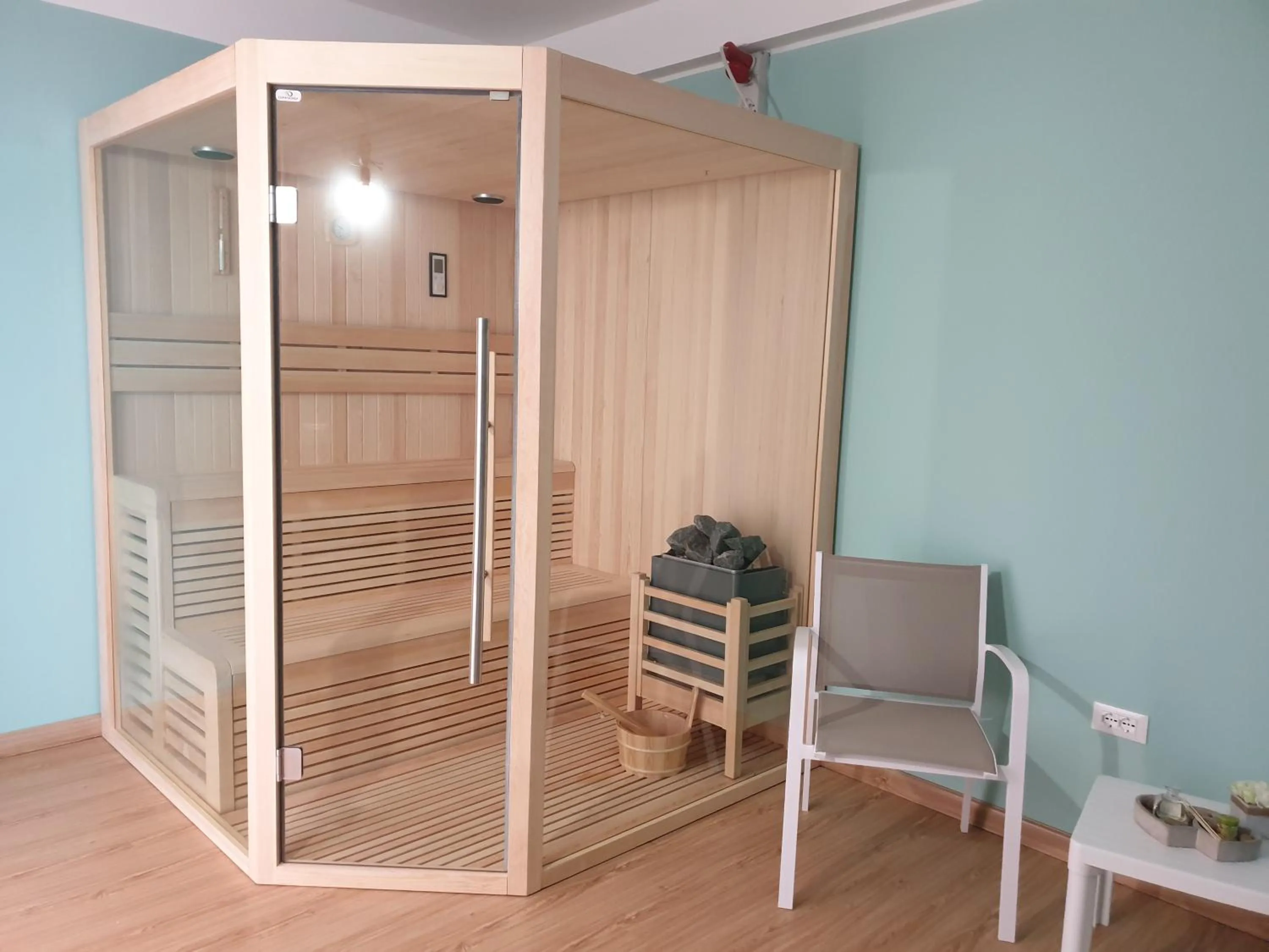 Sauna in Travini Hotel Residence