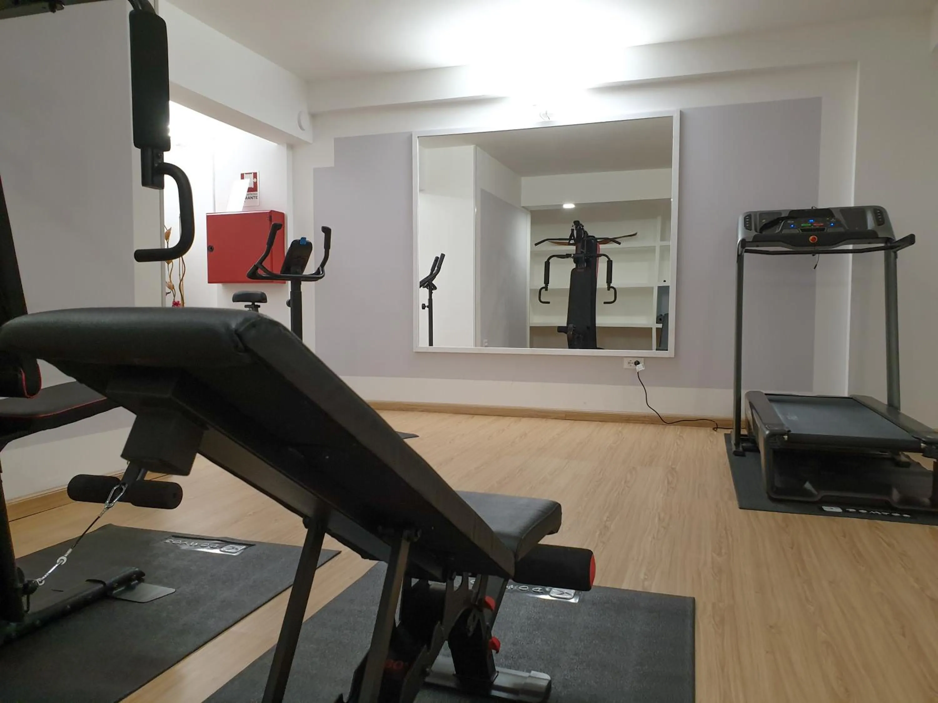 Fitness centre/facilities in Travini Hotel Residence