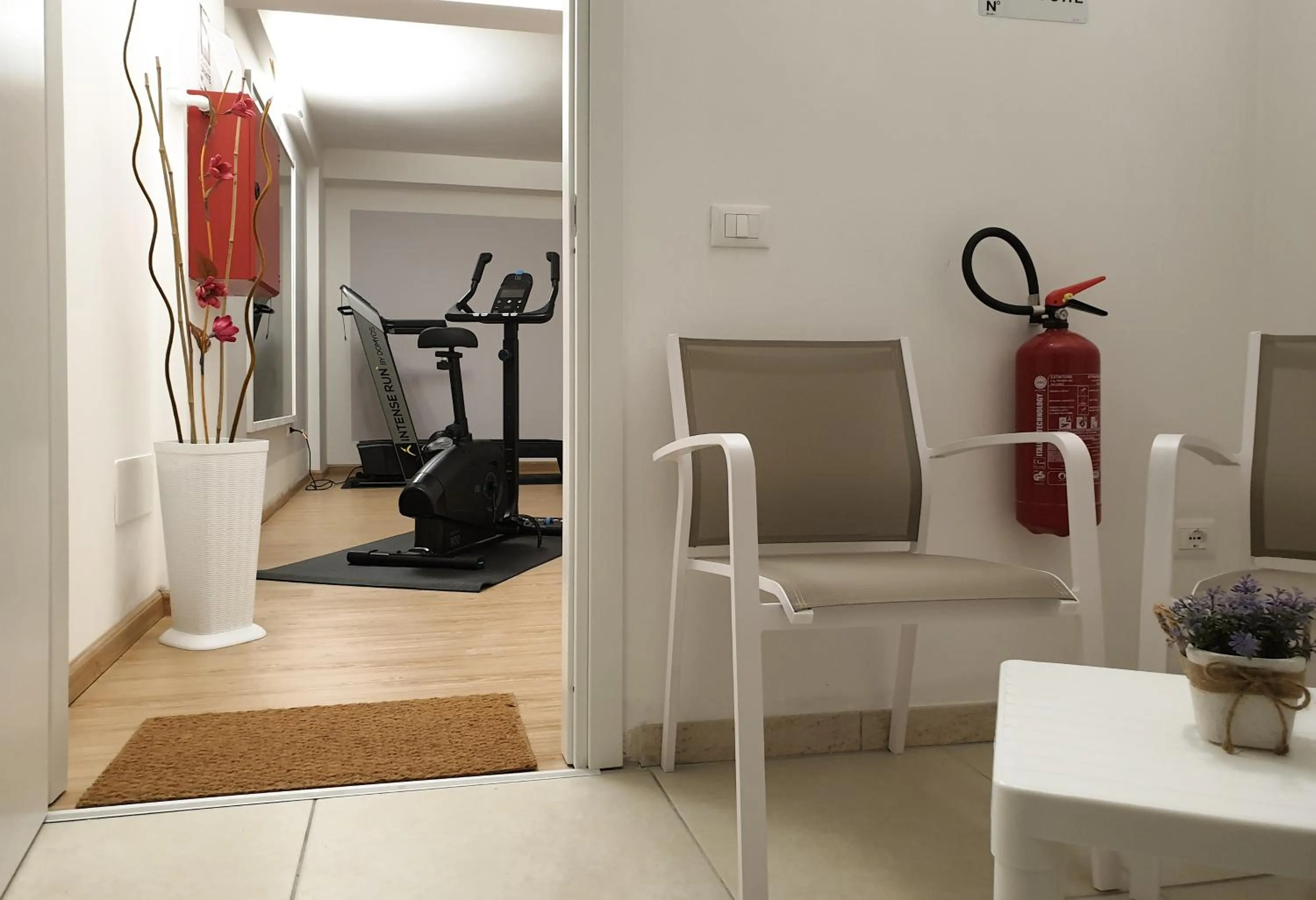 Fitness centre/facilities in Travini Hotel Residence