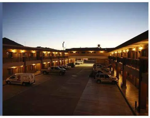 Property building in Hotel Plaza las Quintas