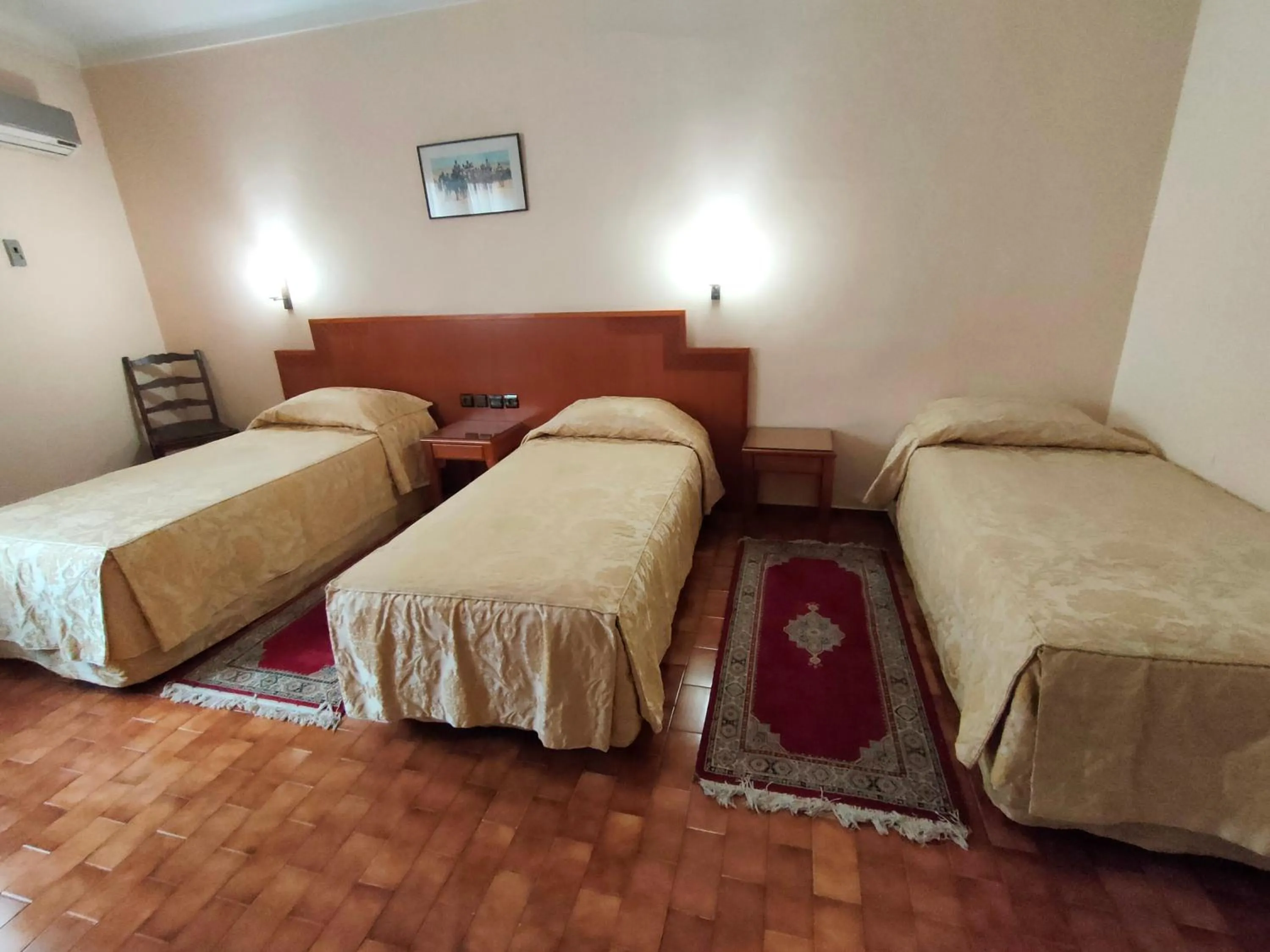 Bed in Hotel Splendid