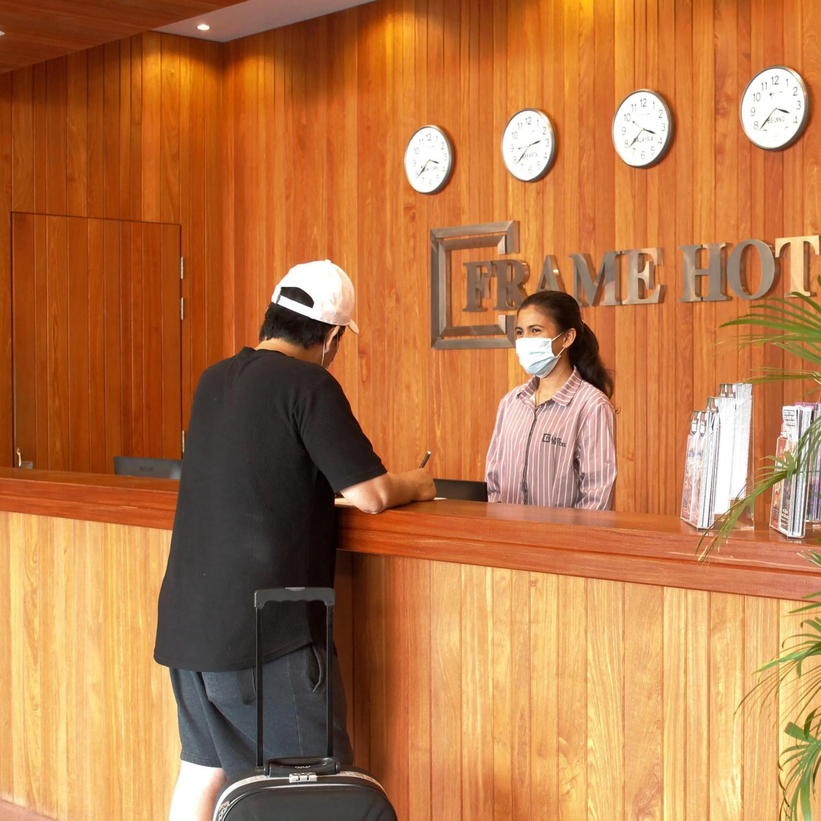 Lobby or reception in Frame Hotel