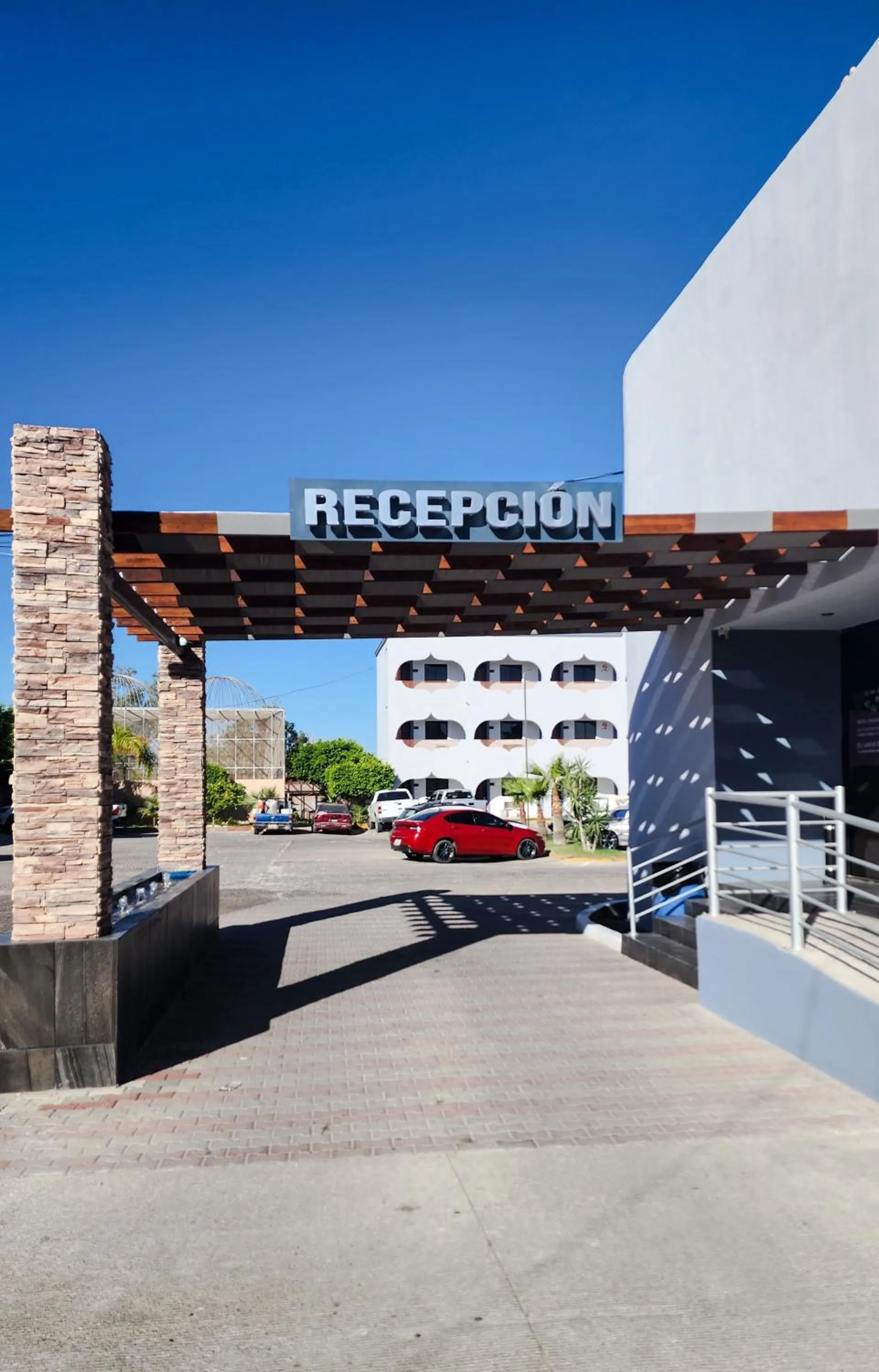 Property building in Hotel Paraiso