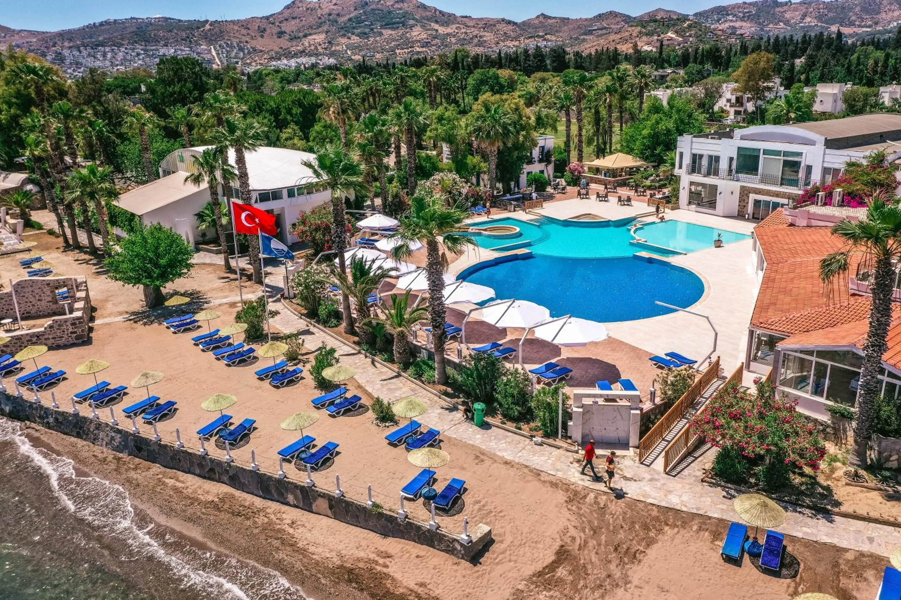 Beach in Club Muskebi