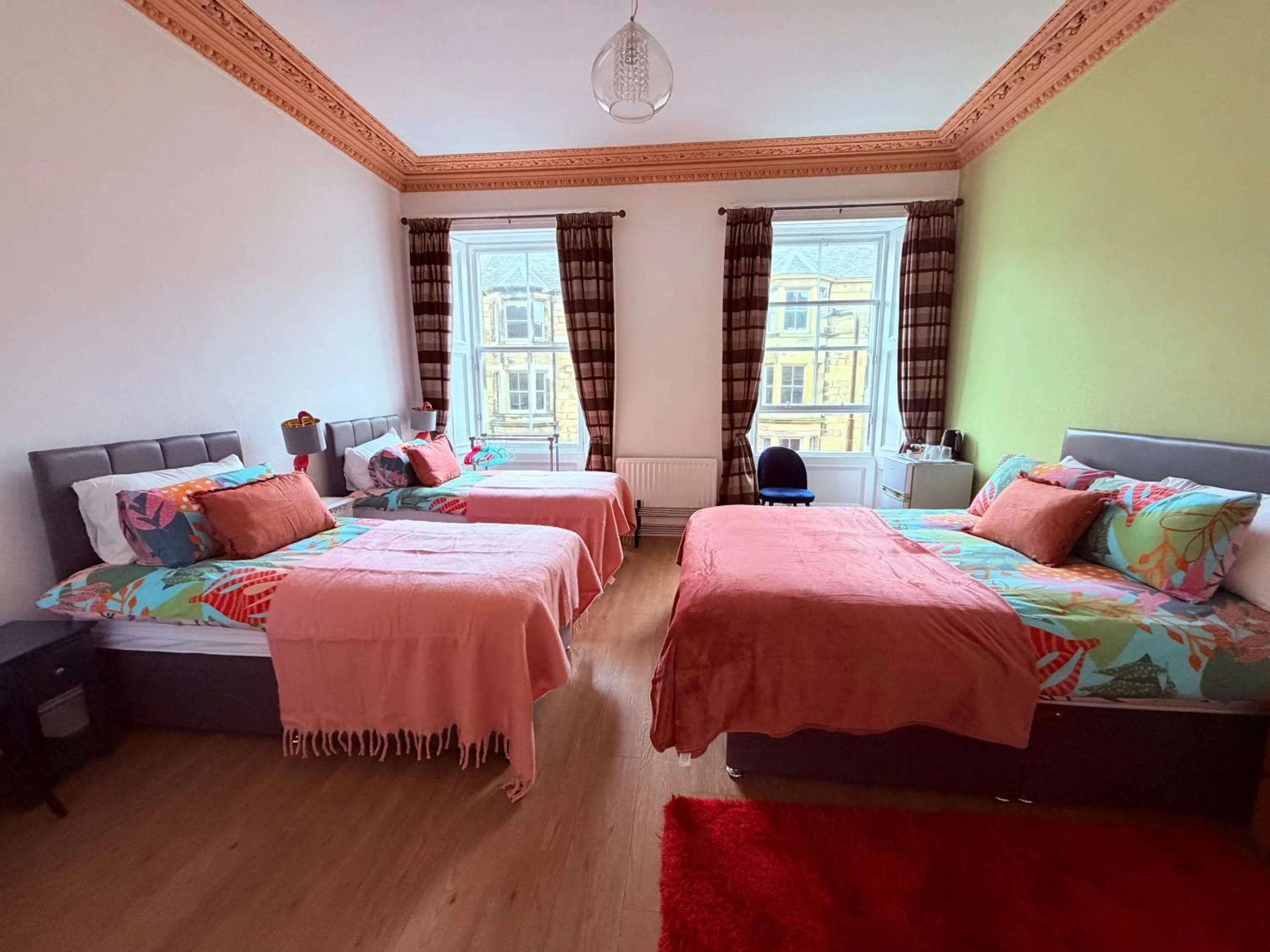 Bed in Apart Bernard Rooms