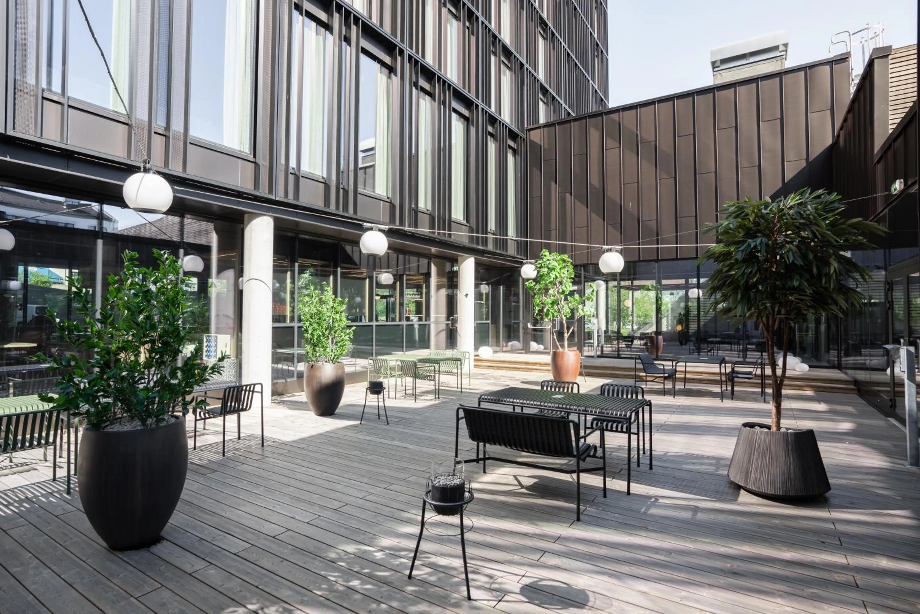 Balcony/Terrace in Scandic Hamar