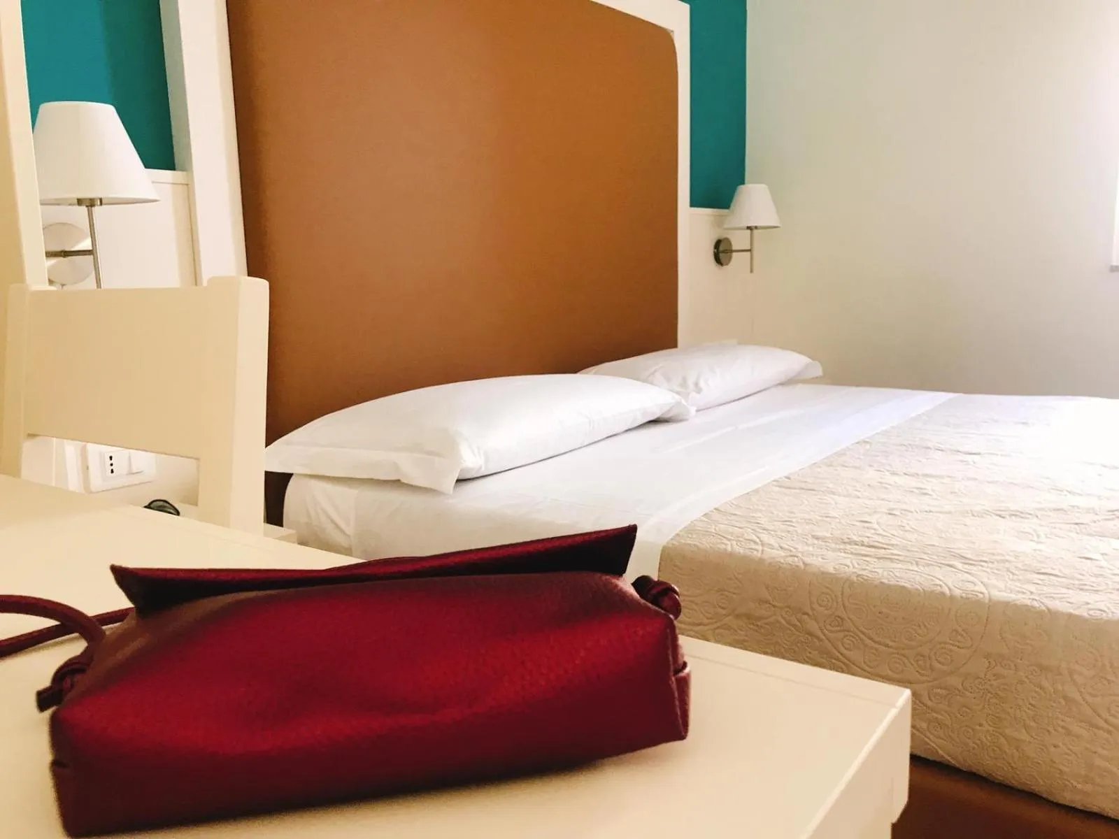 Bed in Hotel Marina del Capo