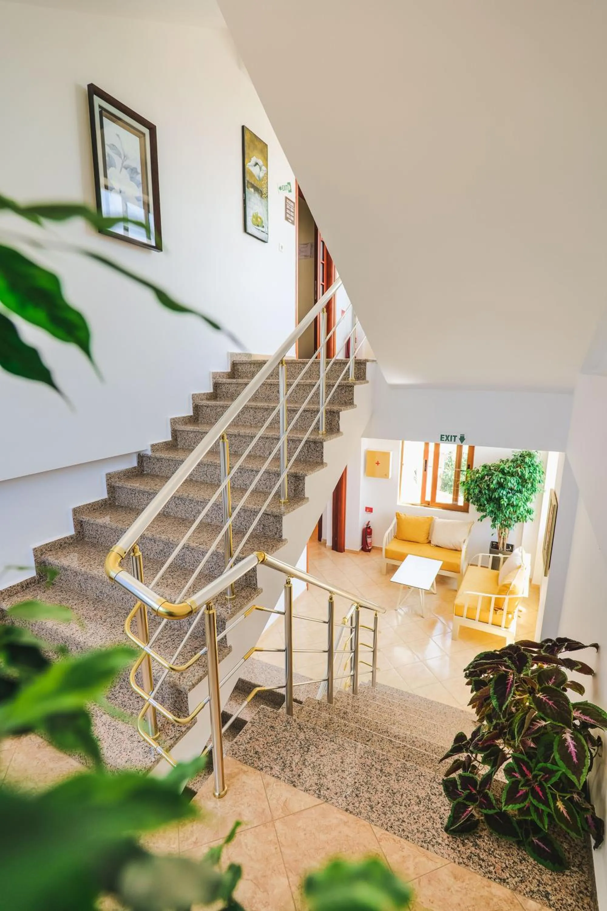 Decorative detail in Hotel Milo Ksamil