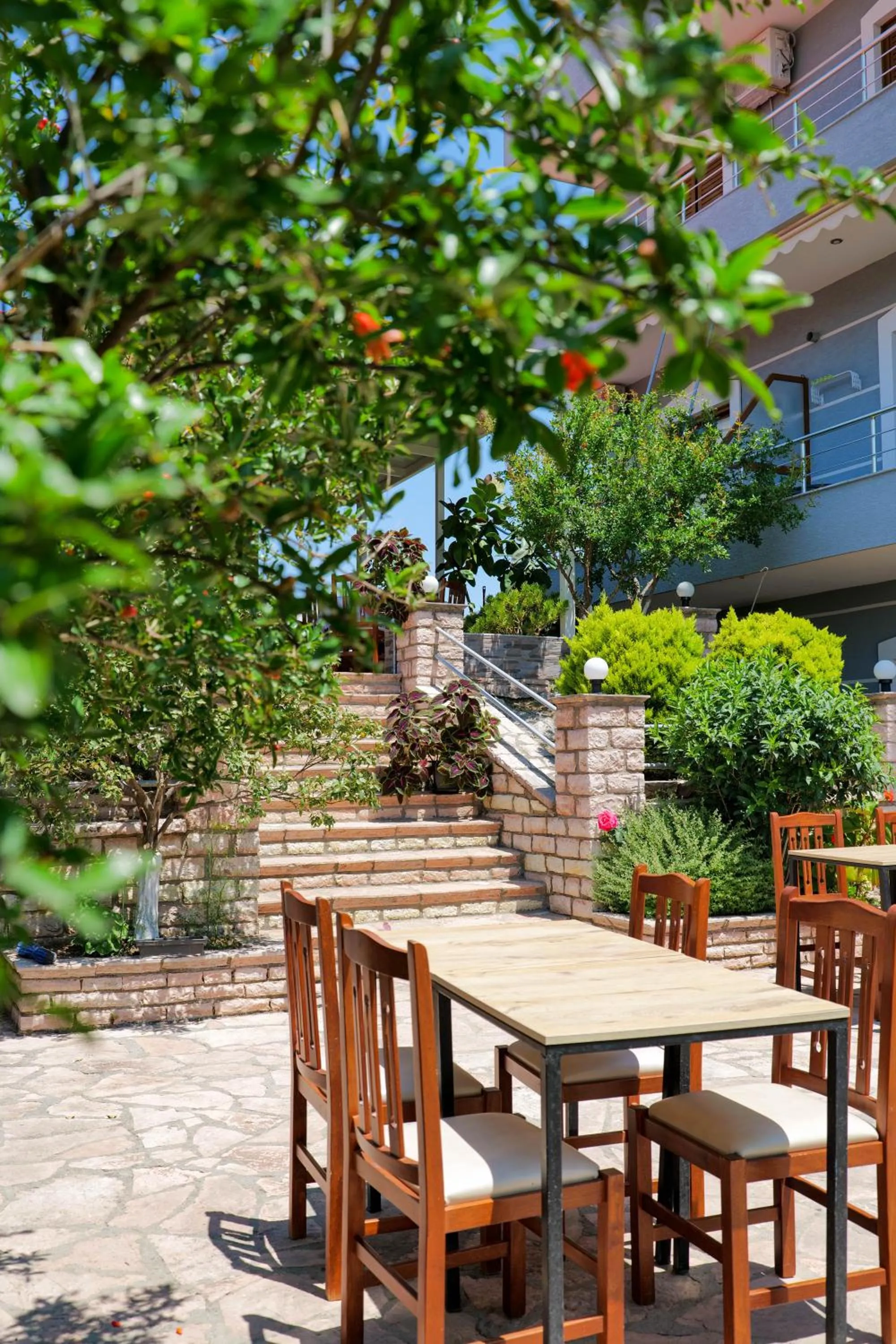 Property building in Hotel Milo Ksamil