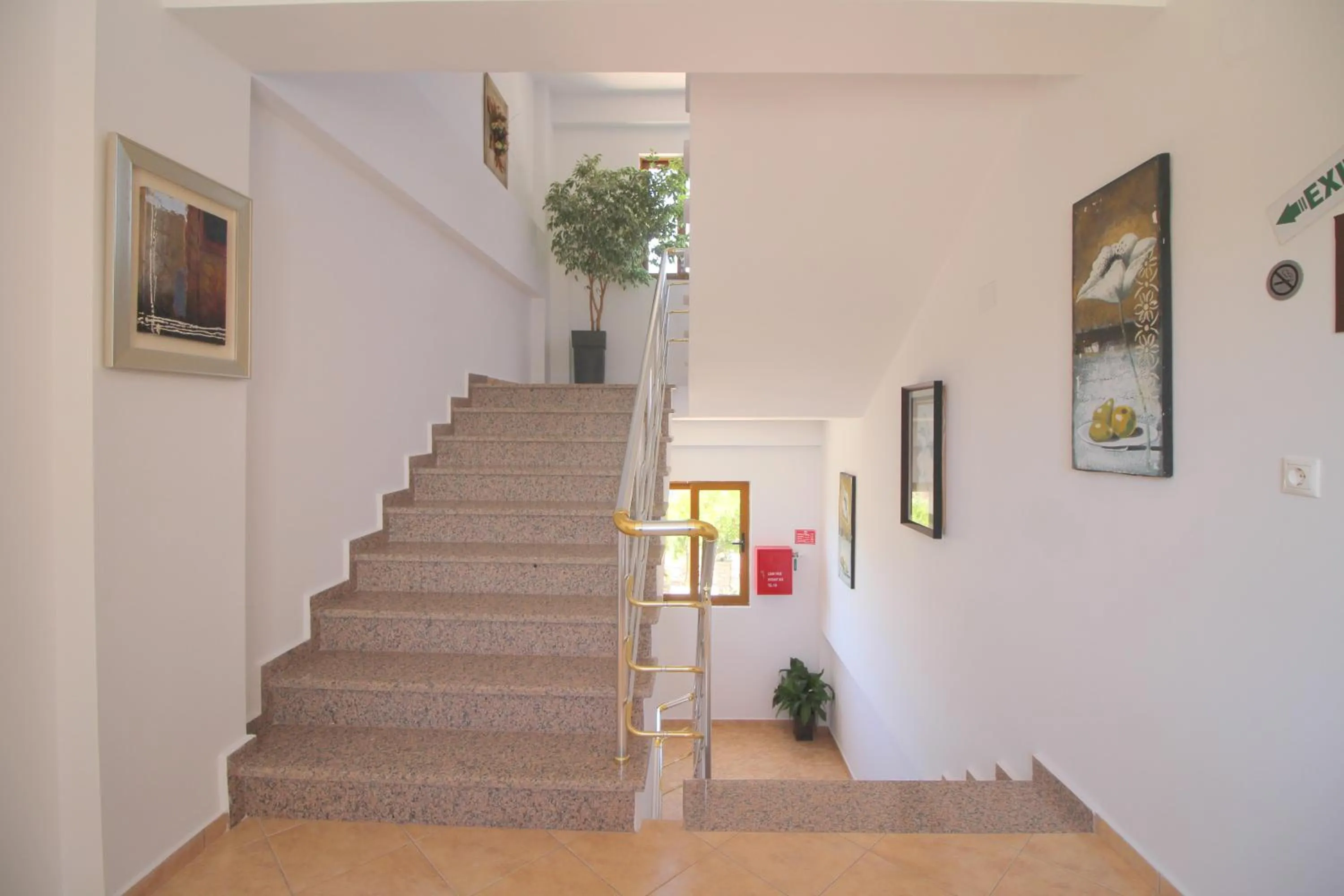 Decorative detail in Hotel Milo Ksamil