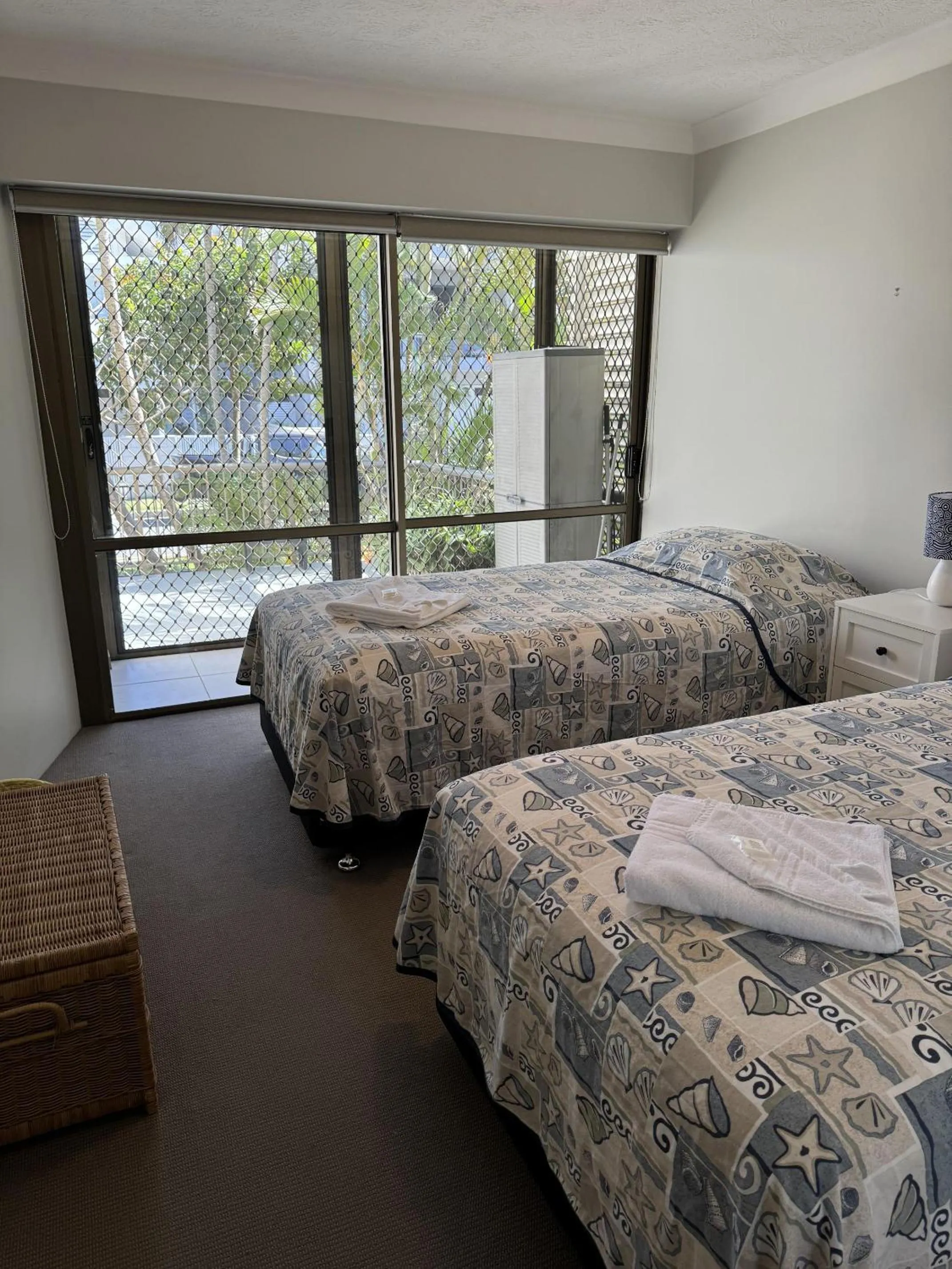 Bedroom, Bed in Sandrift Beachfront Apartments