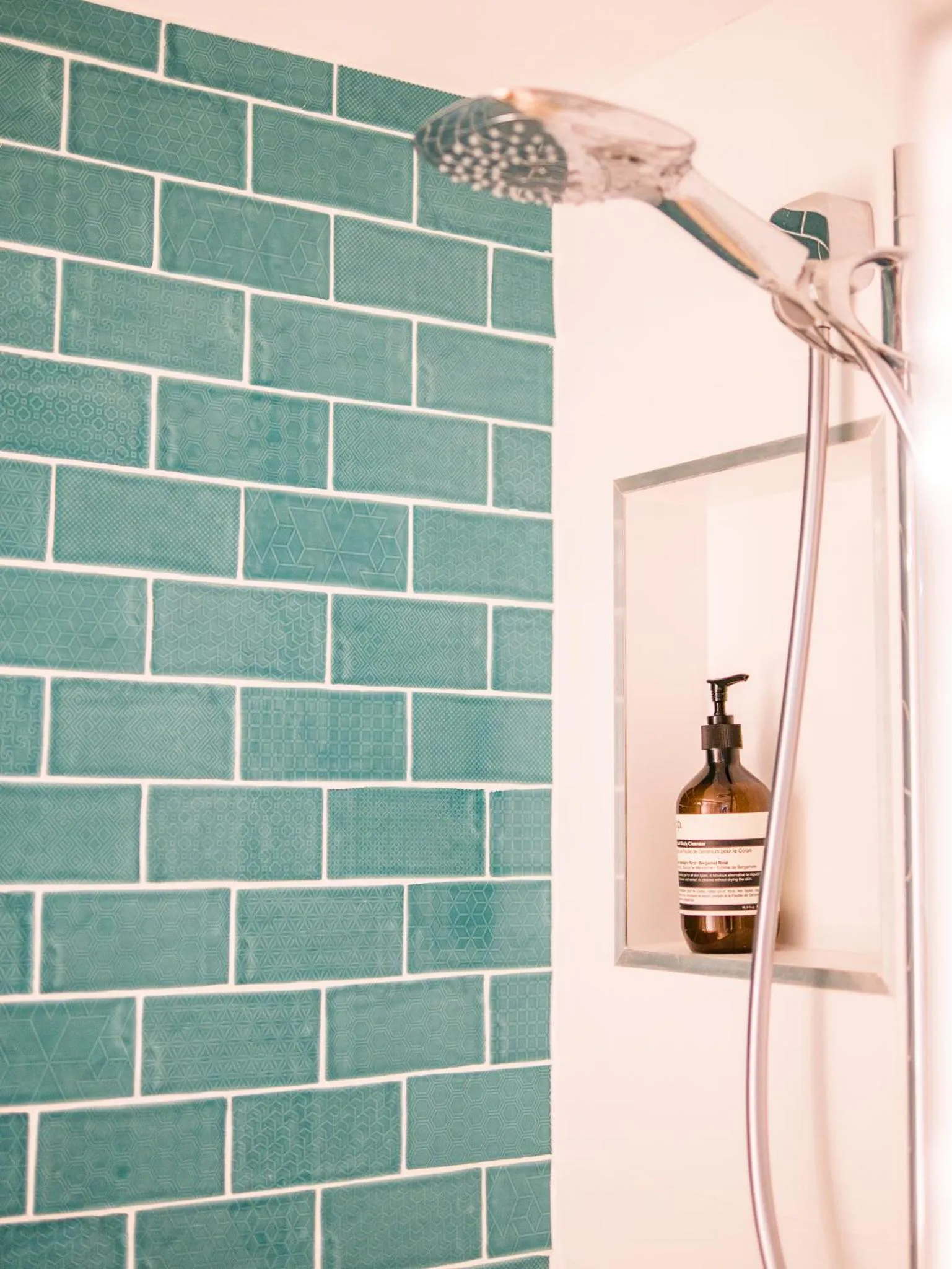 Shower in Sandrift Beachfront Apartments