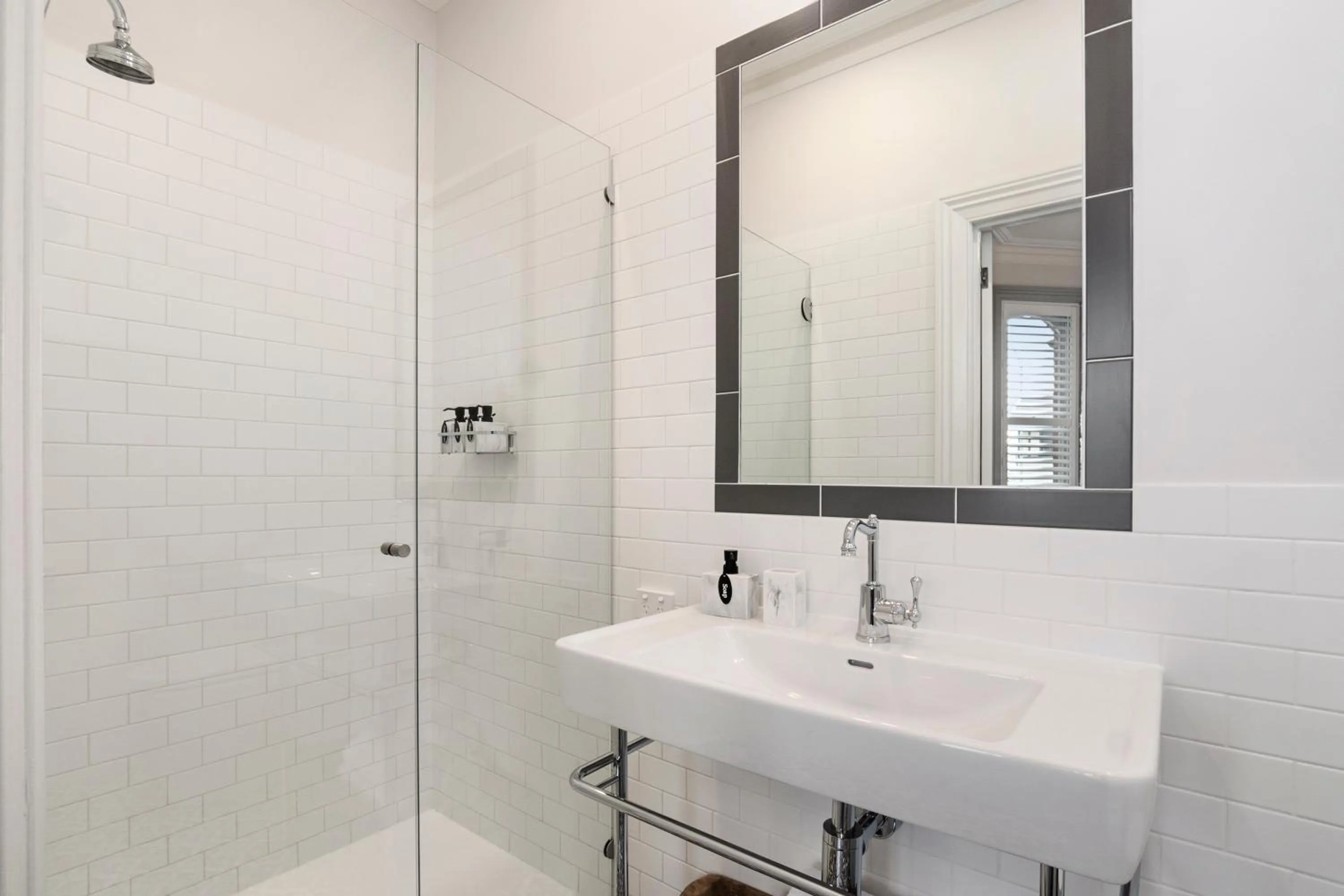 Shower in The Rivulet