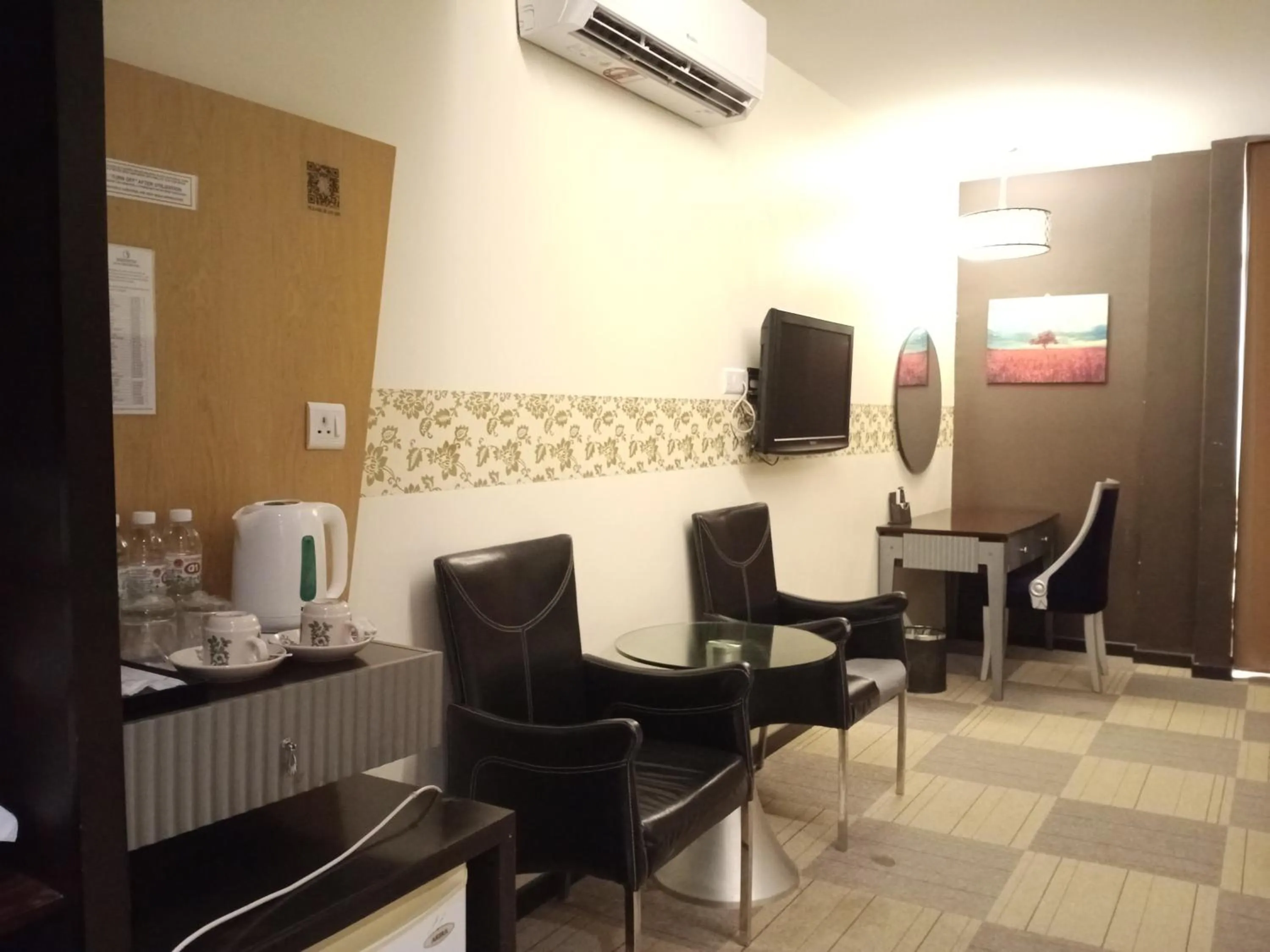 Seating area in Shervinton Executive Boutique Hotel