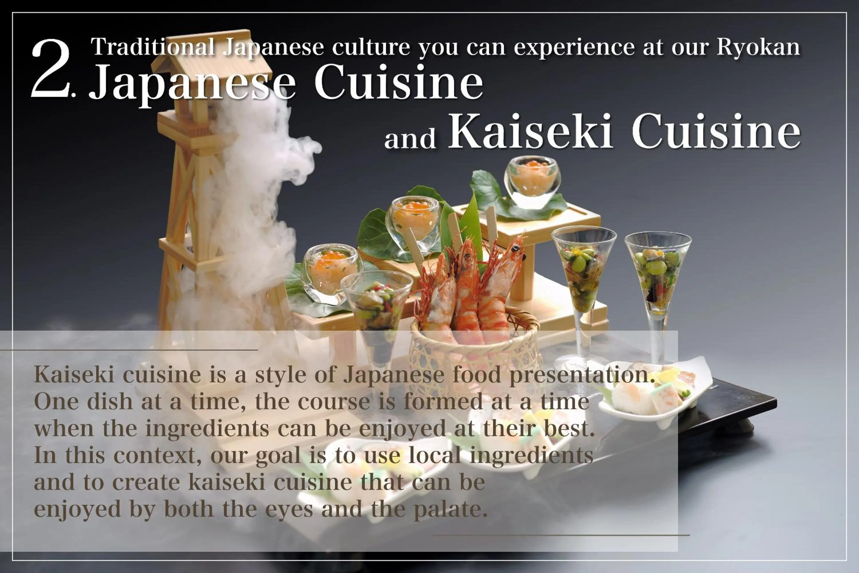 Food close-up in Narashino no sato Gyokusui -6 years or older-