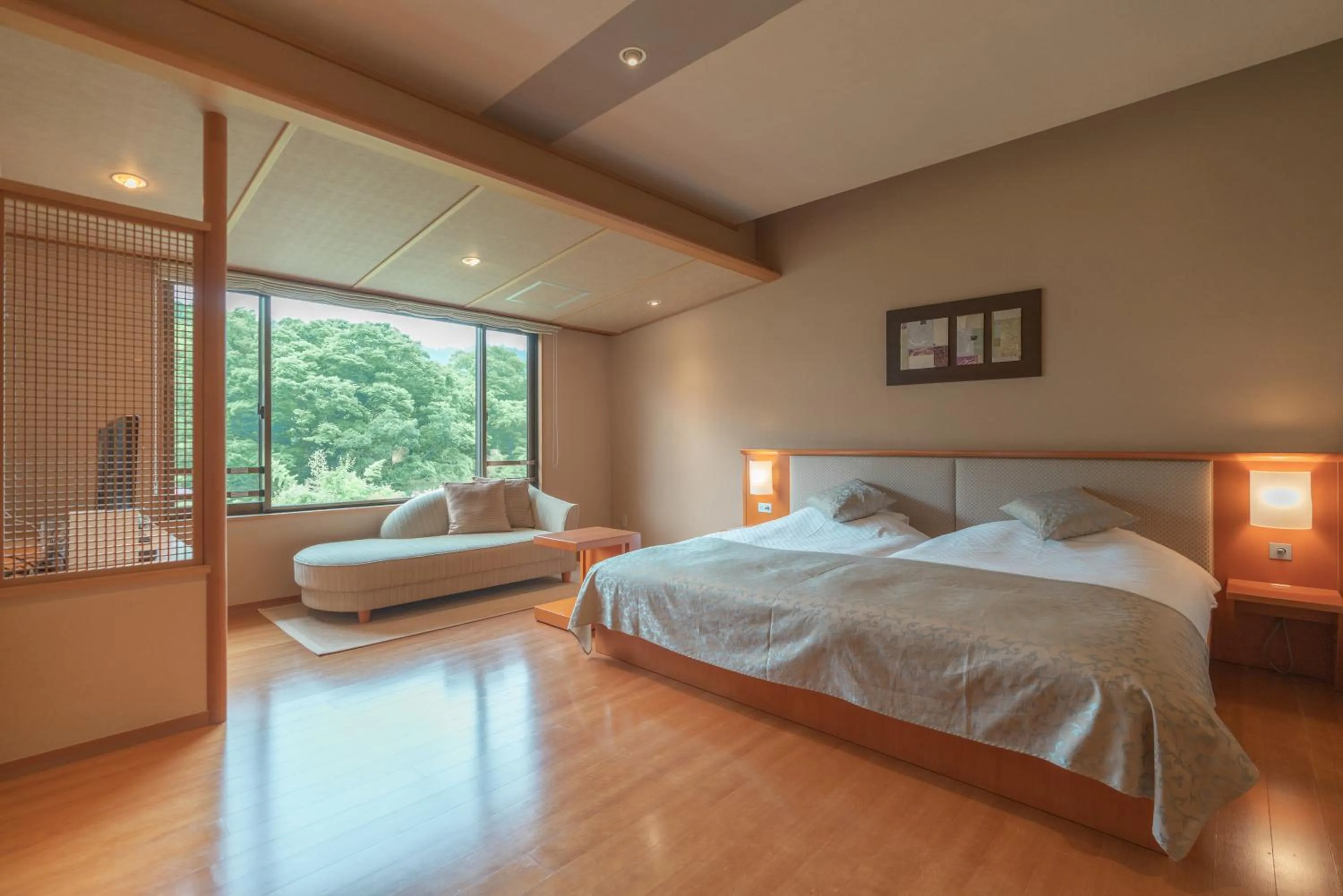 Bed in Narashino no sato Gyokusui -6 years or older-
