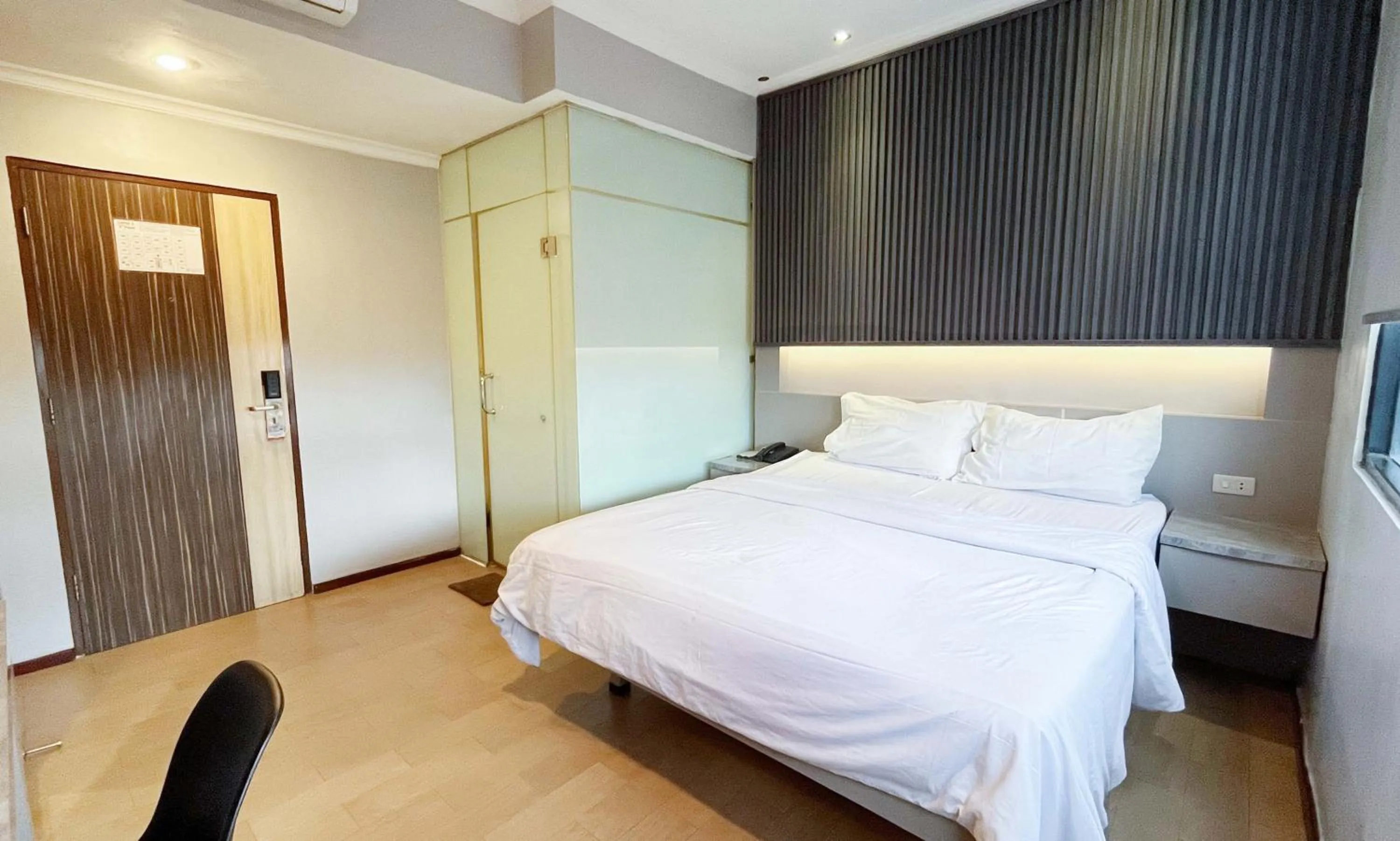 Bed in G-Hotel Pontianak