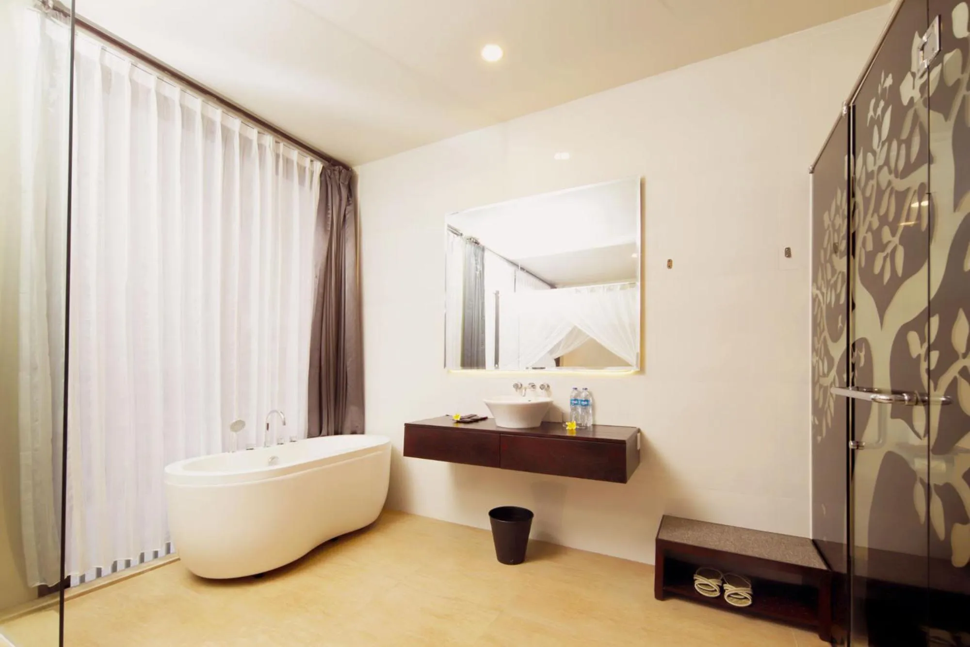 Bathroom in 18 Suite Villa Loft at Kuta