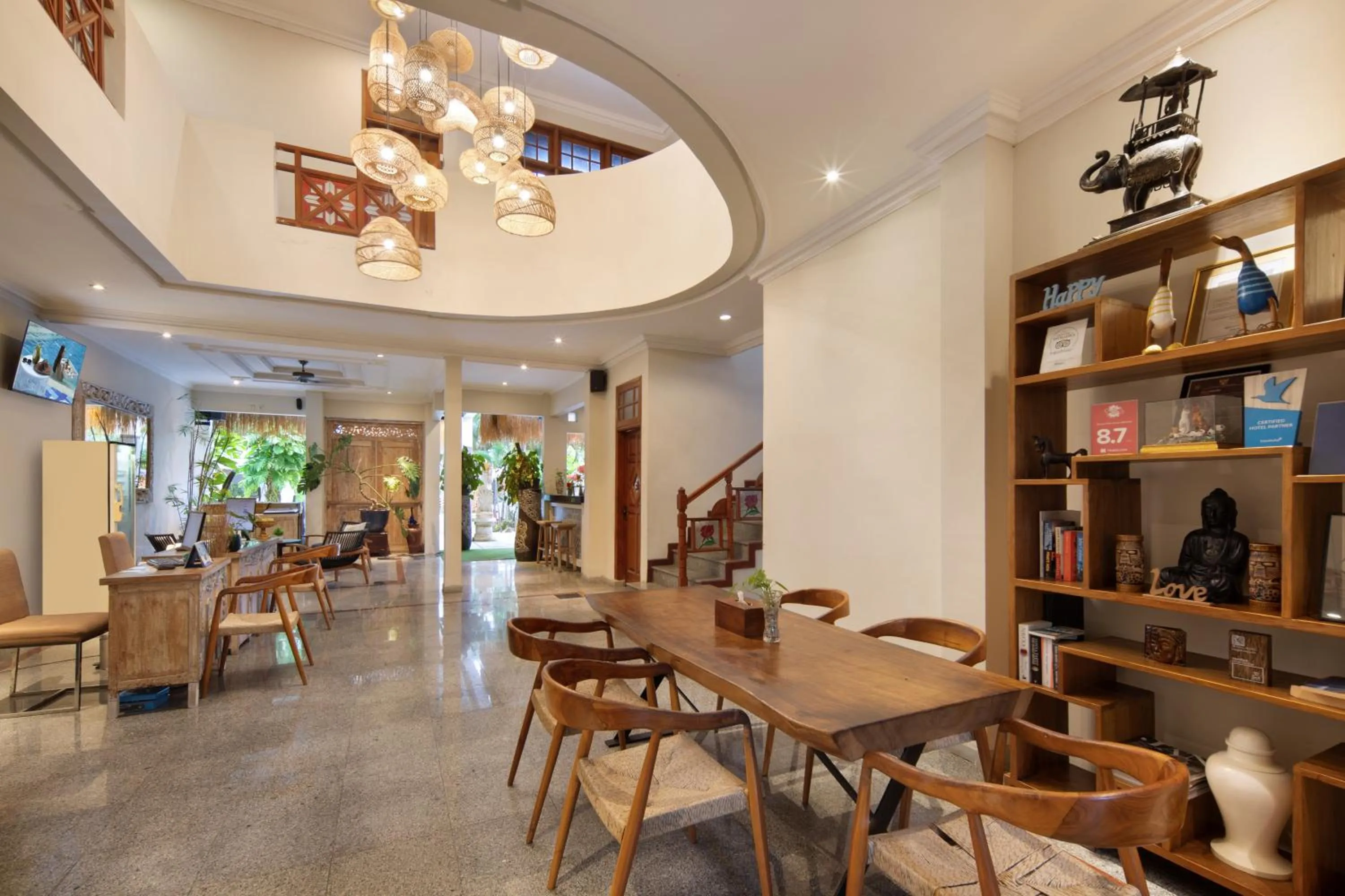 Property building in 18 Suite Villa Loft at Kuta