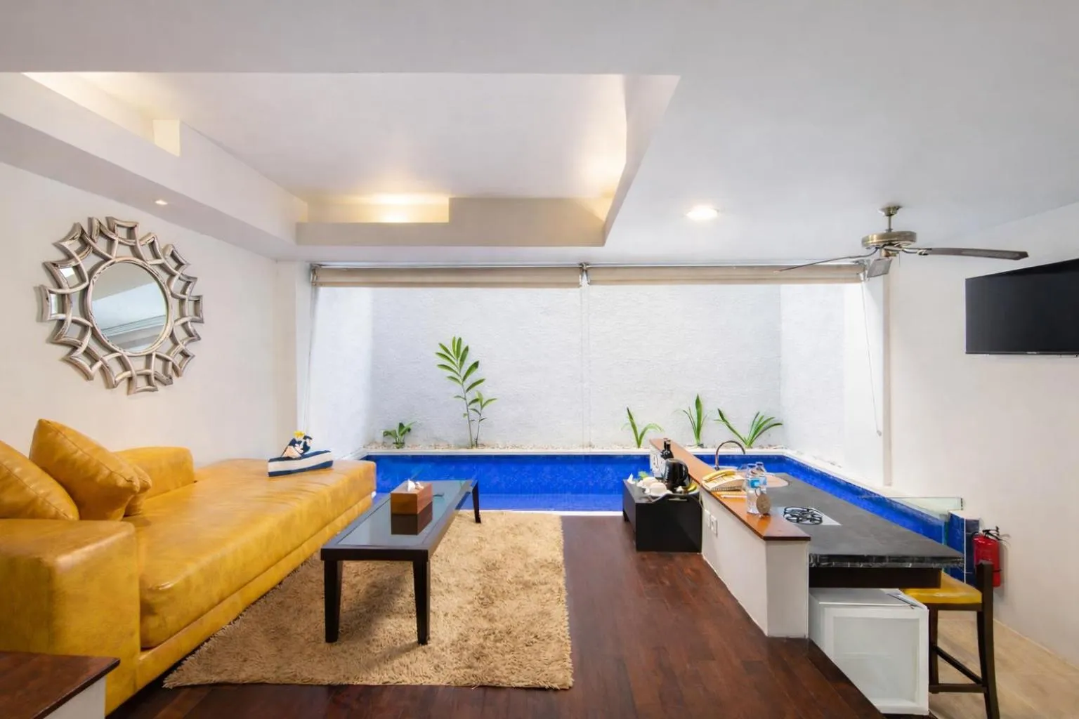 Living room in 18 Suite Villa Kuta