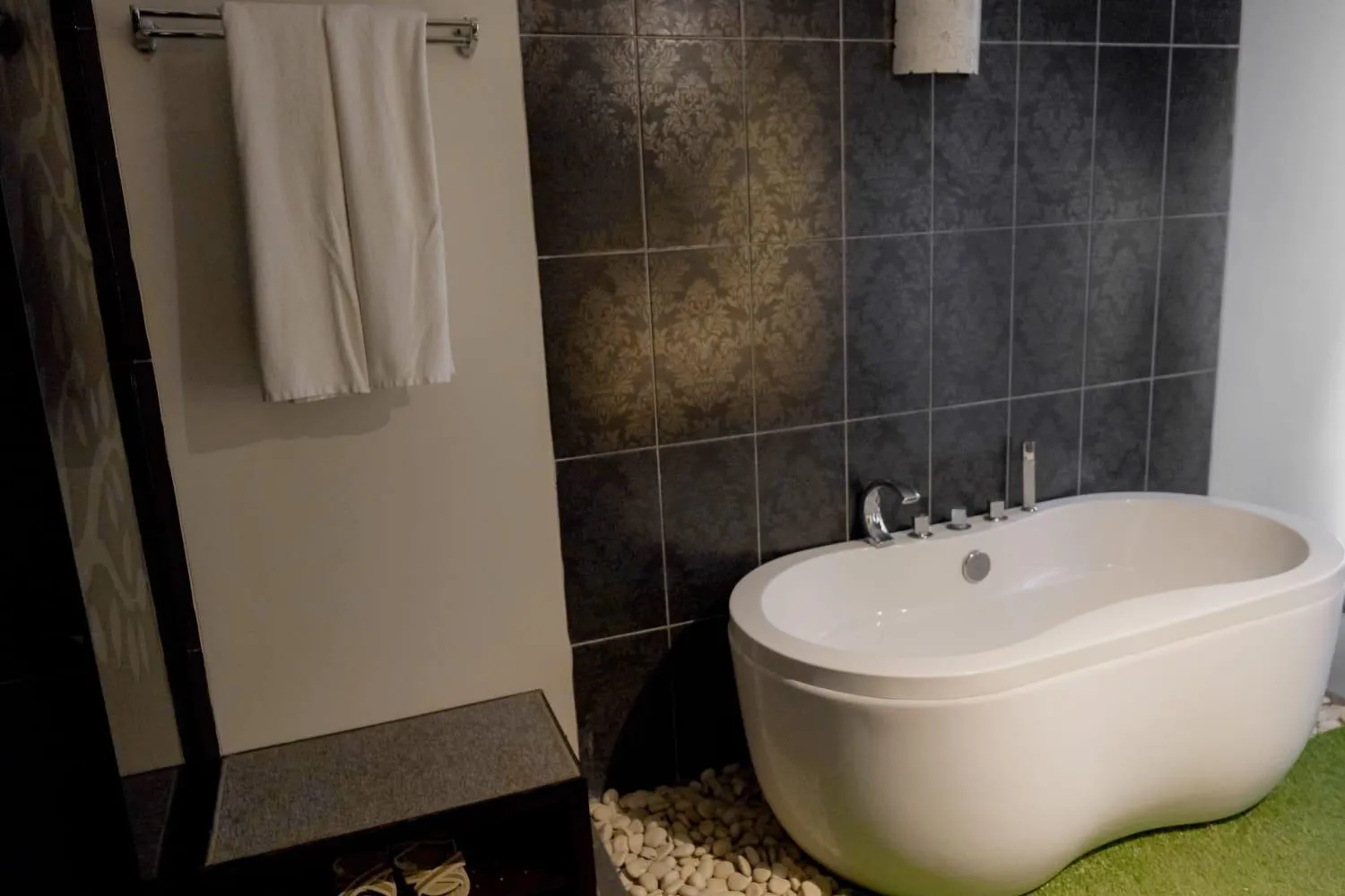 Bath in 18 Suite Villa Loft at Kuta