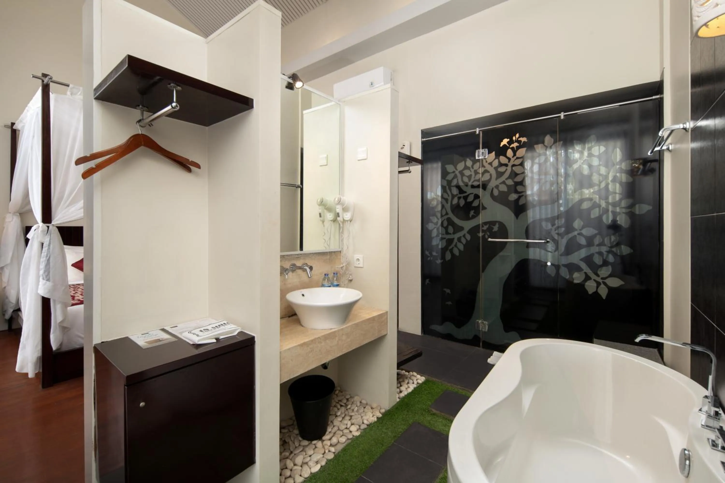 Bathroom in 18 Suite Villa Loft at Kuta
