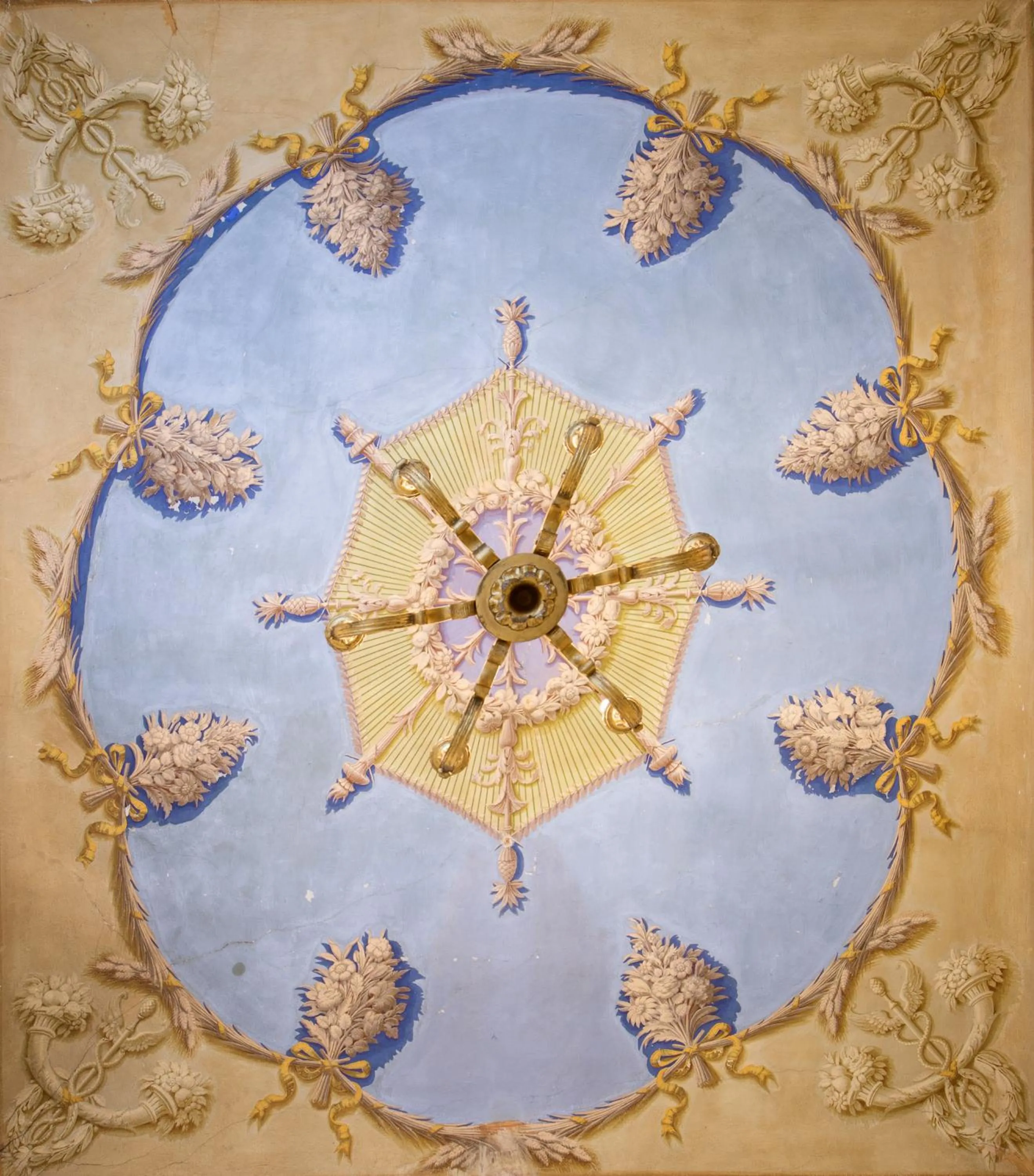 Decorative detail in Palazzo D'Ambra Residenza d'Epoca