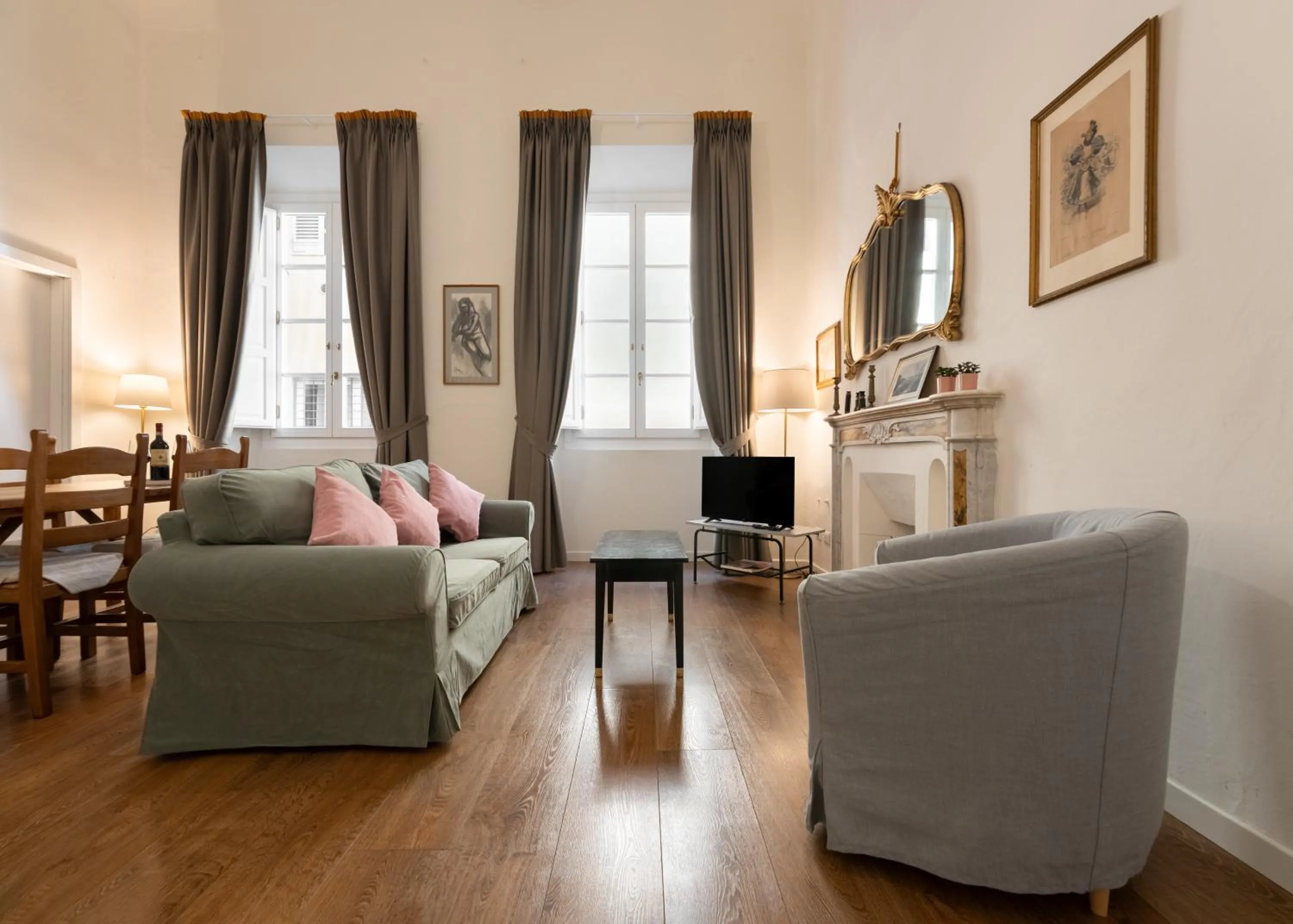 Living room in Palazzo D'Ambra Residenza d'Epoca