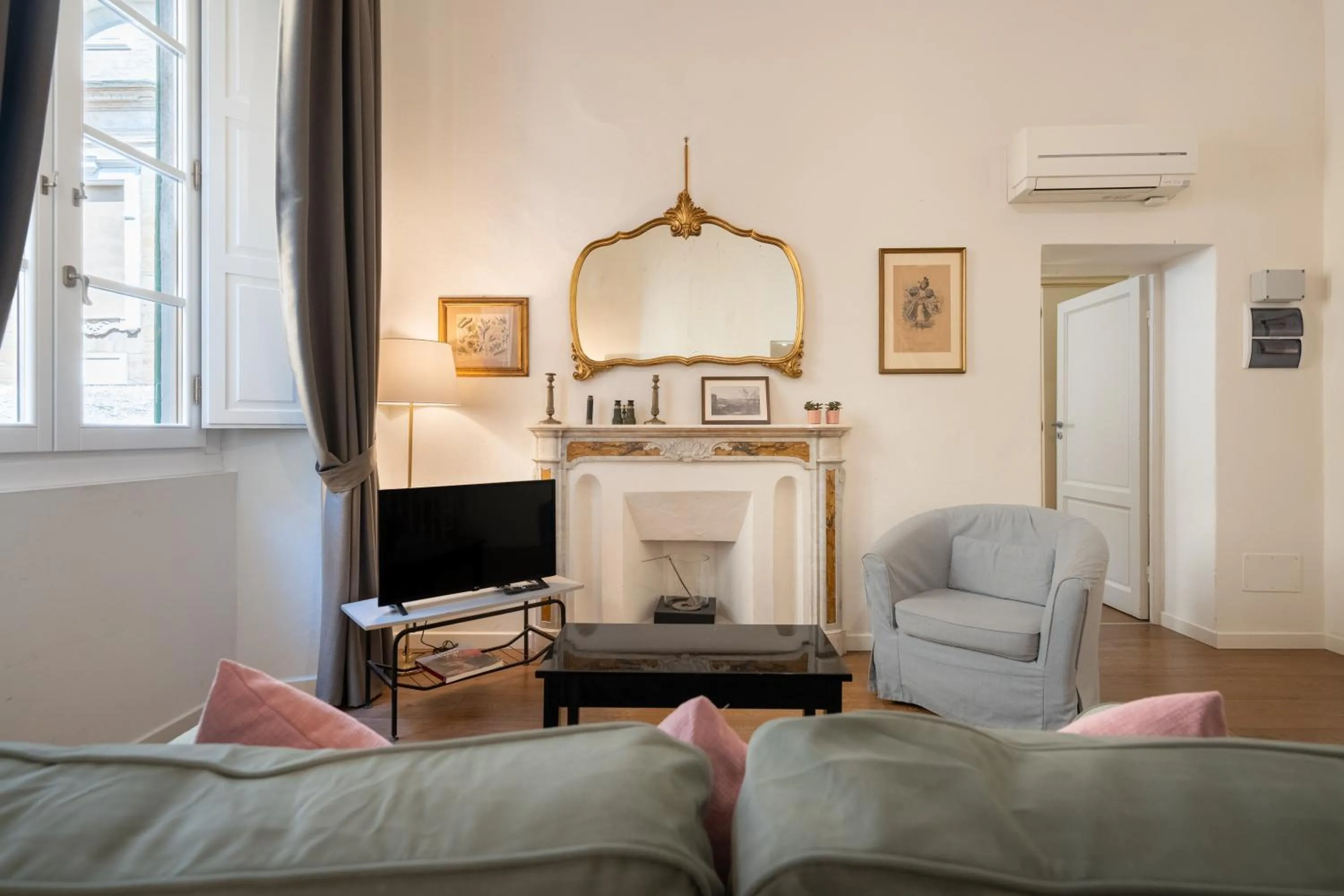 Living room in Palazzo D'Ambra Residenza d'Epoca
