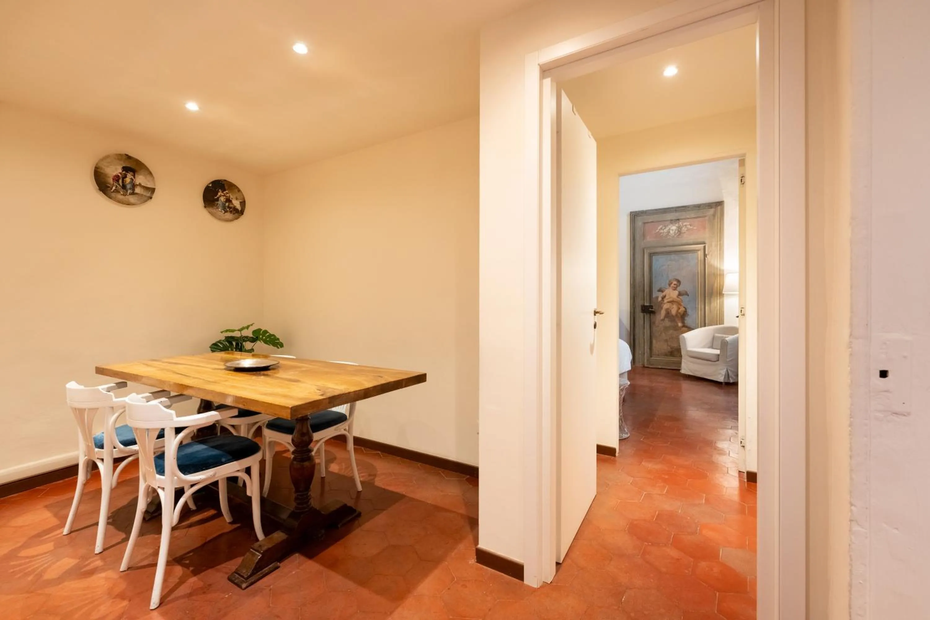 Seating area in Palazzo D'Ambra Residenza d'Epoca