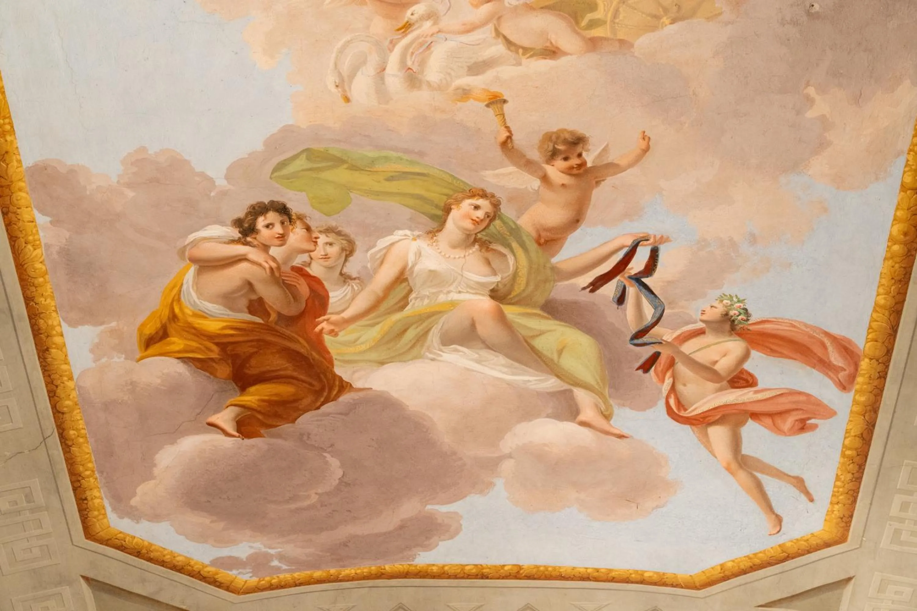 Decorative detail in Palazzo D'Ambra Residenza d'Epoca