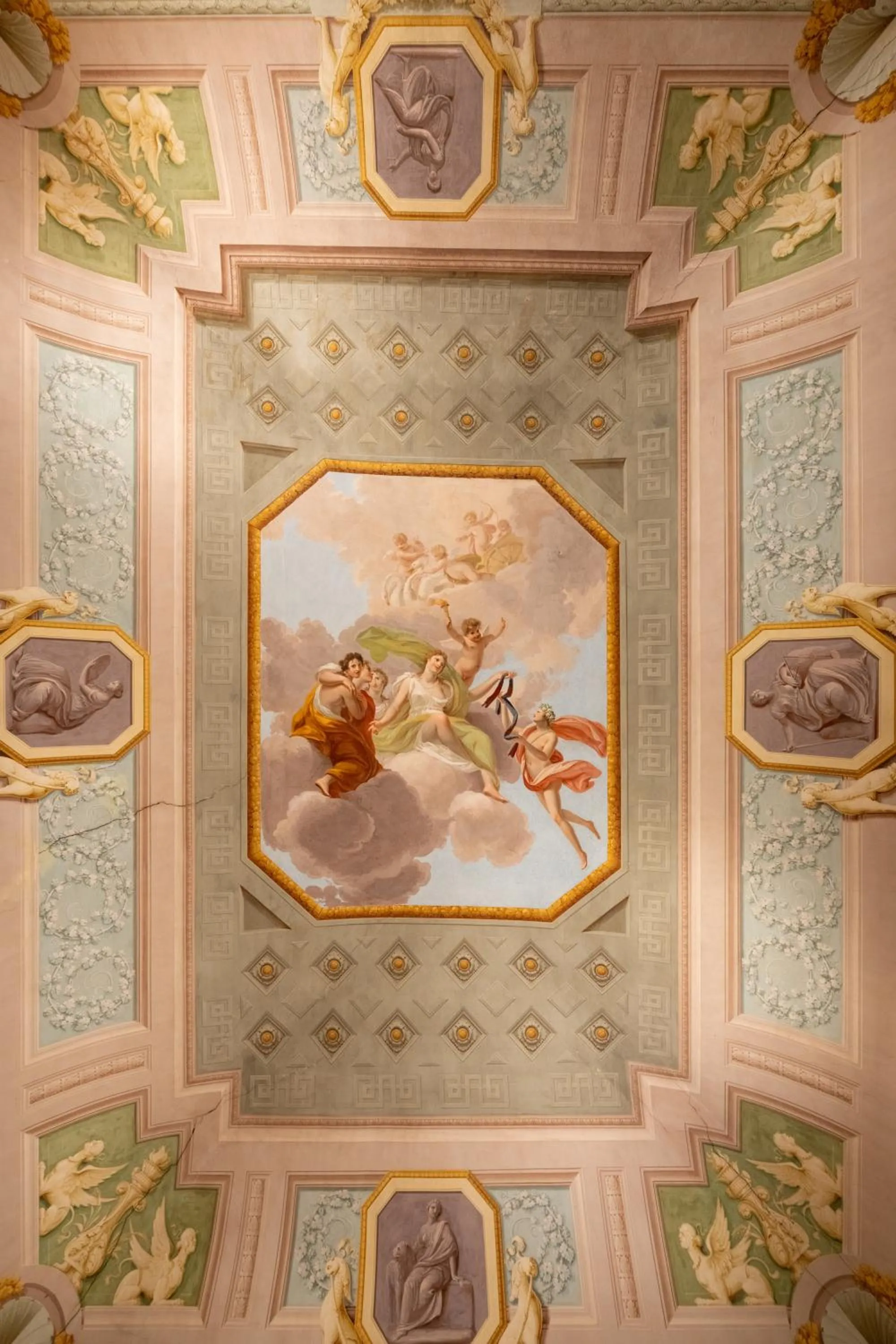 Decorative detail in Palazzo D'Ambra Residenza d'Epoca