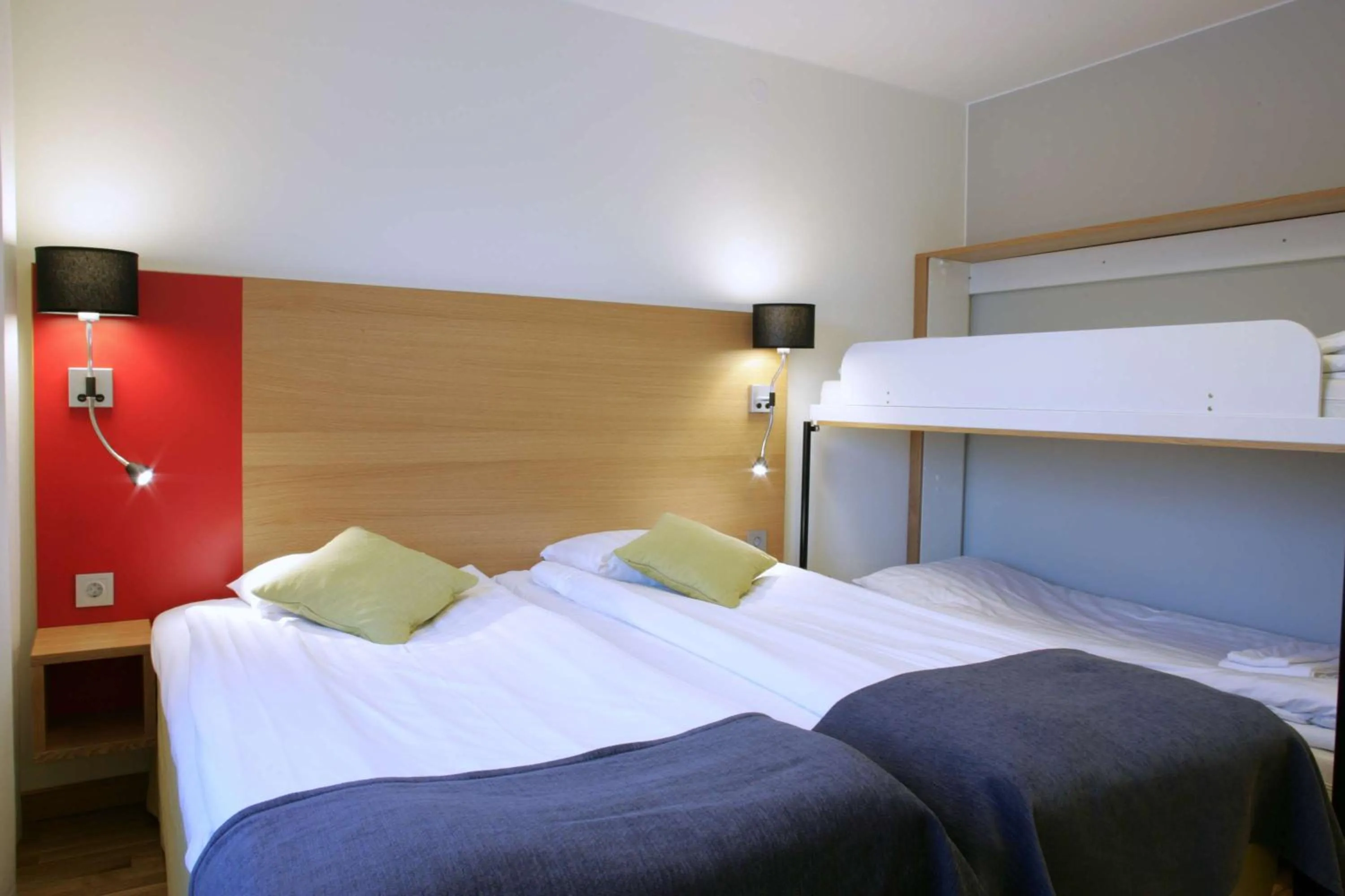 Bedroom, Bed in Scandic Örnsköldsvik