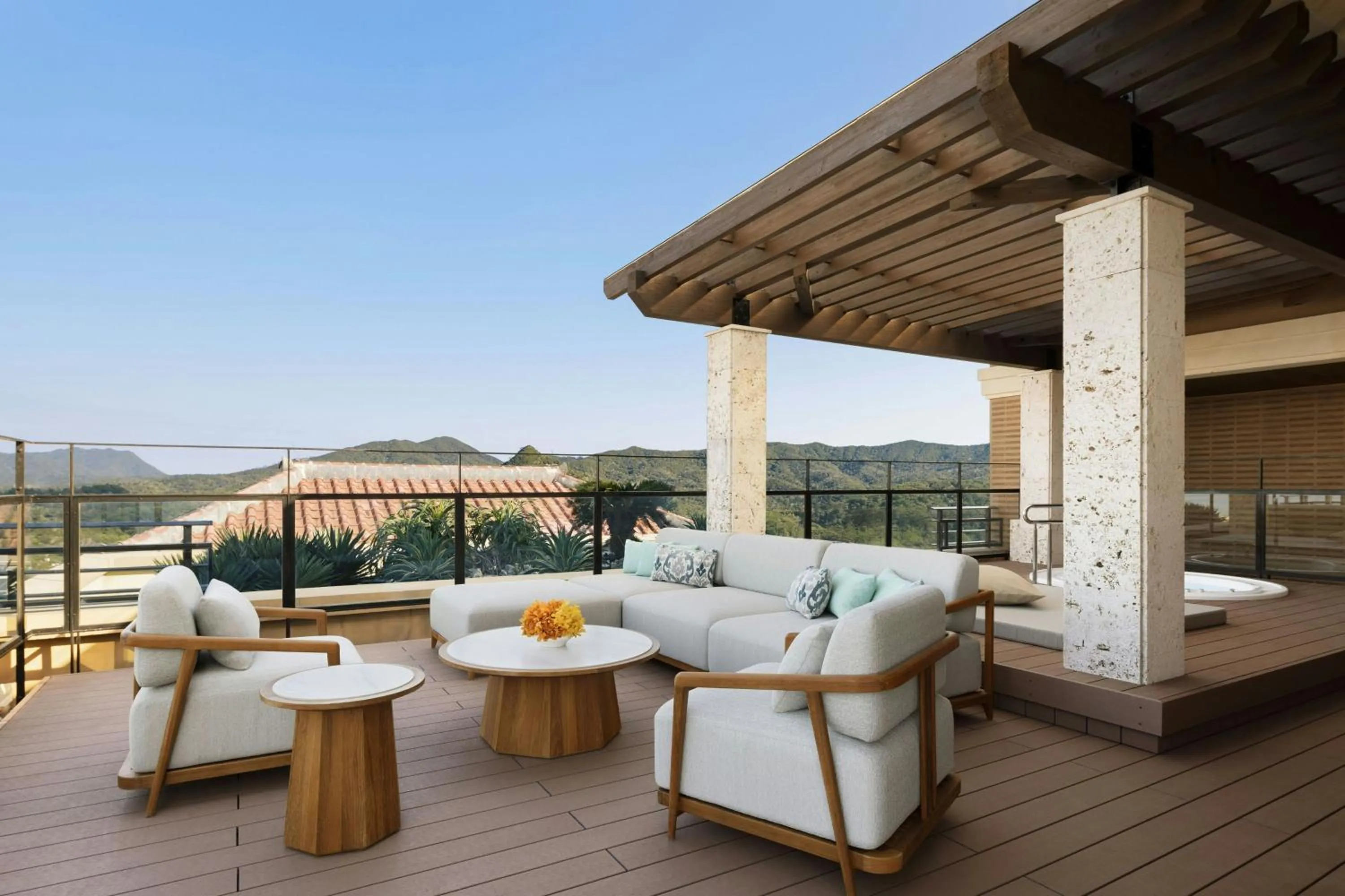 Photo of the whole room in The Ritz-Carlton Okinawa