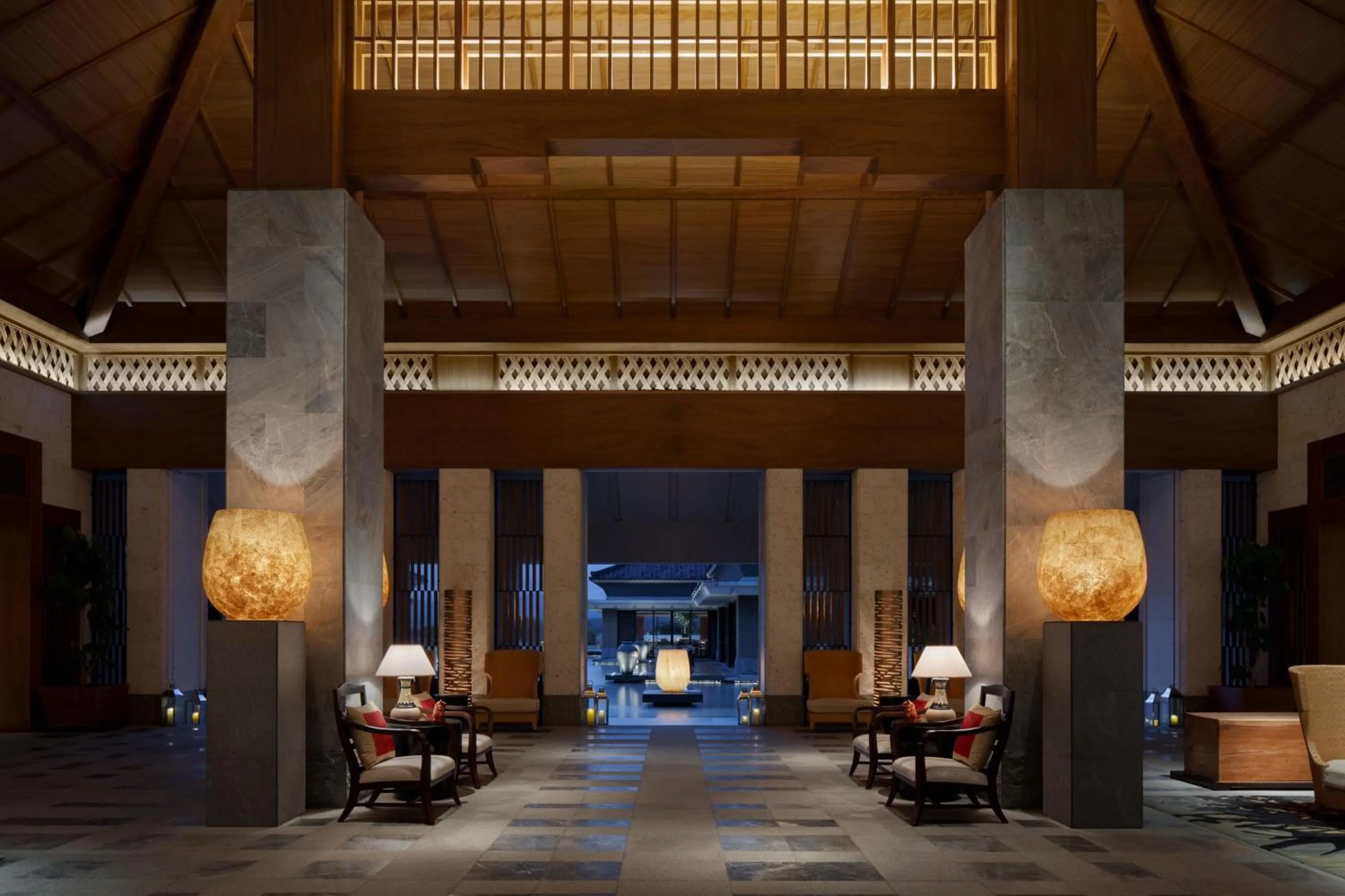 Lobby or reception in The Ritz-Carlton Okinawa