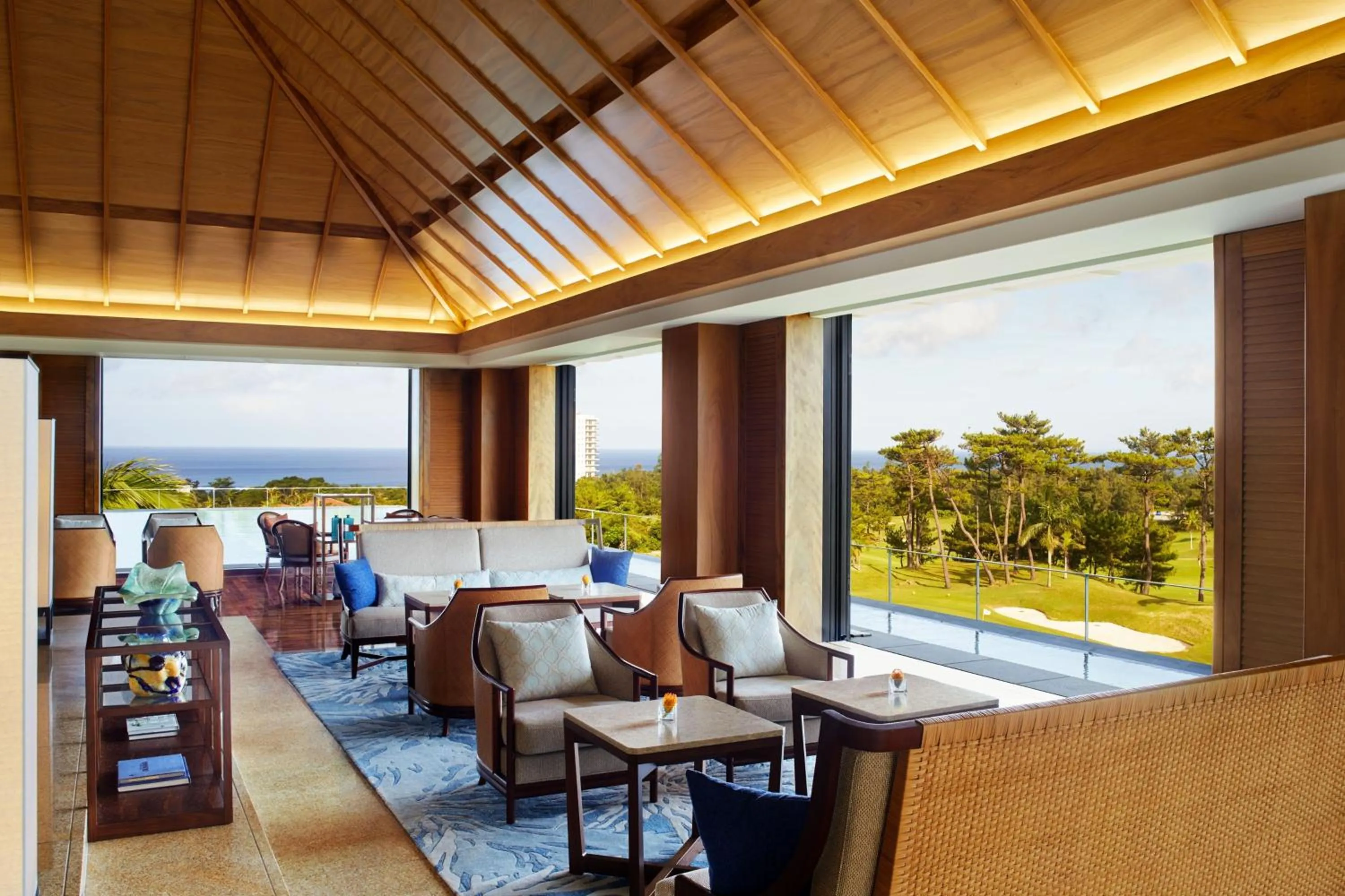 Lobby or reception in The Ritz-Carlton Okinawa