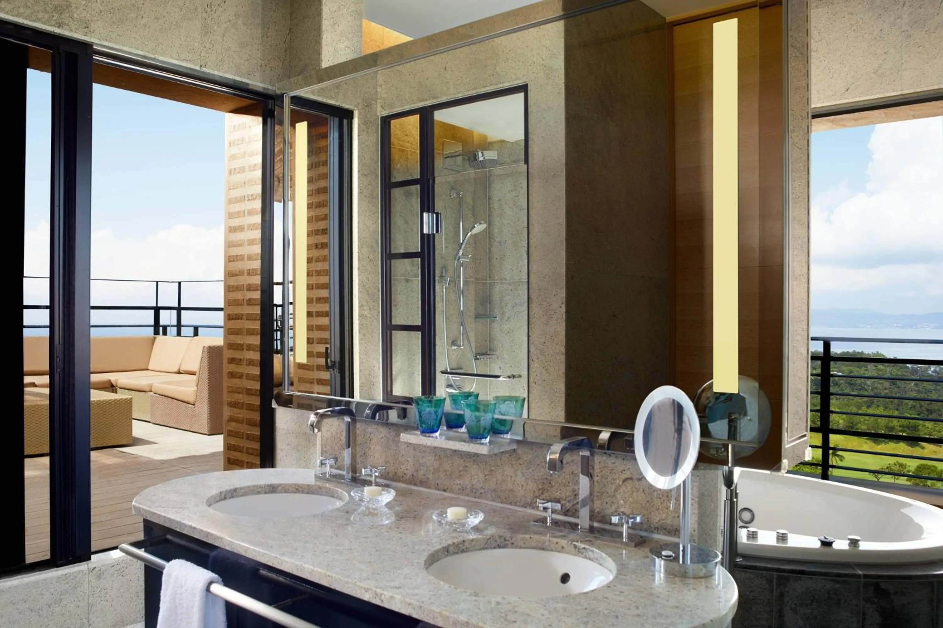 Bathroom in The Ritz-Carlton Okinawa