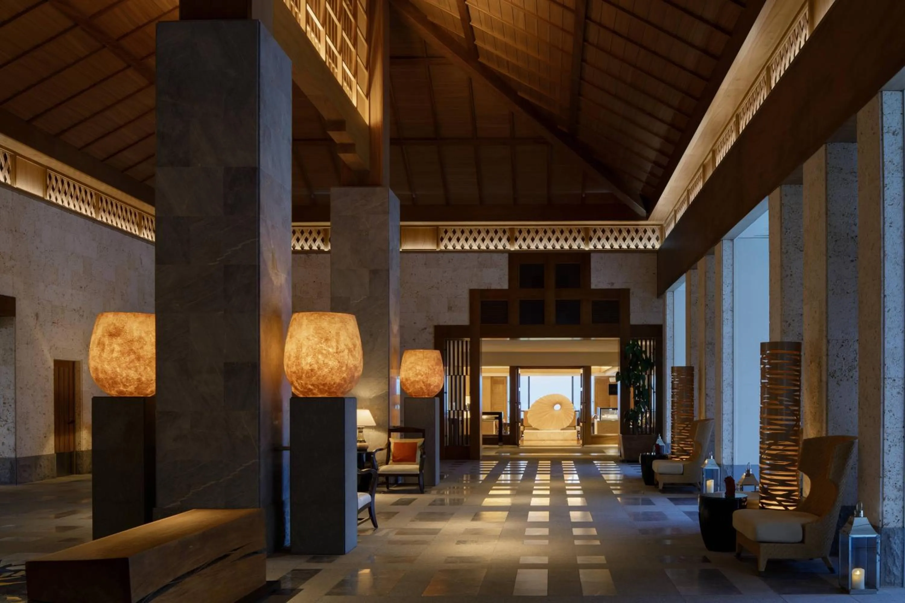 Lobby or reception in The Ritz-Carlton Okinawa