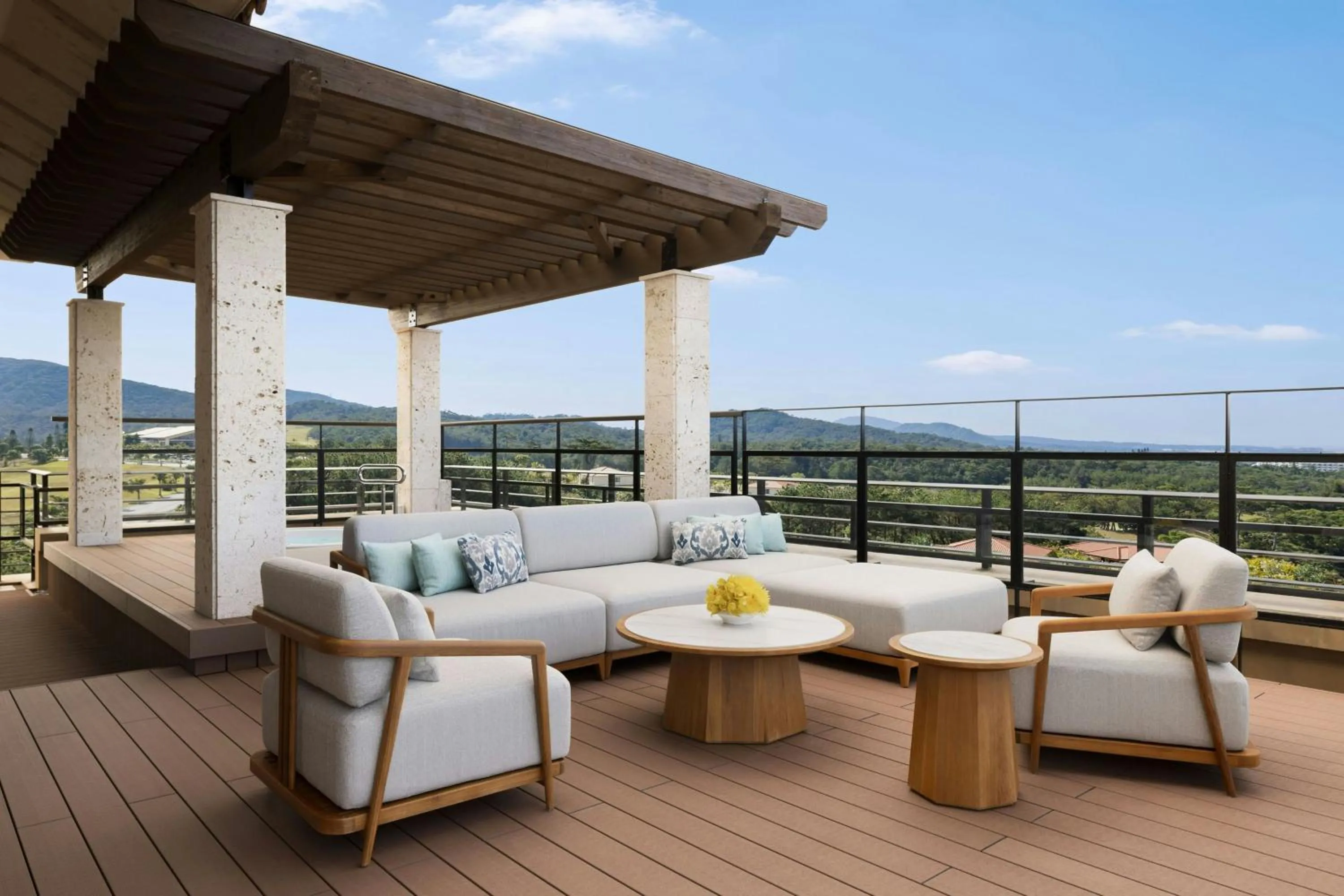 Photo of the whole room in The Ritz-Carlton Okinawa