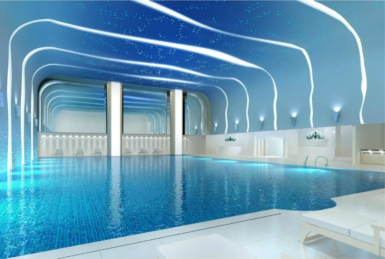 Swimming pool in Ritan Hotel Downtown Beijing