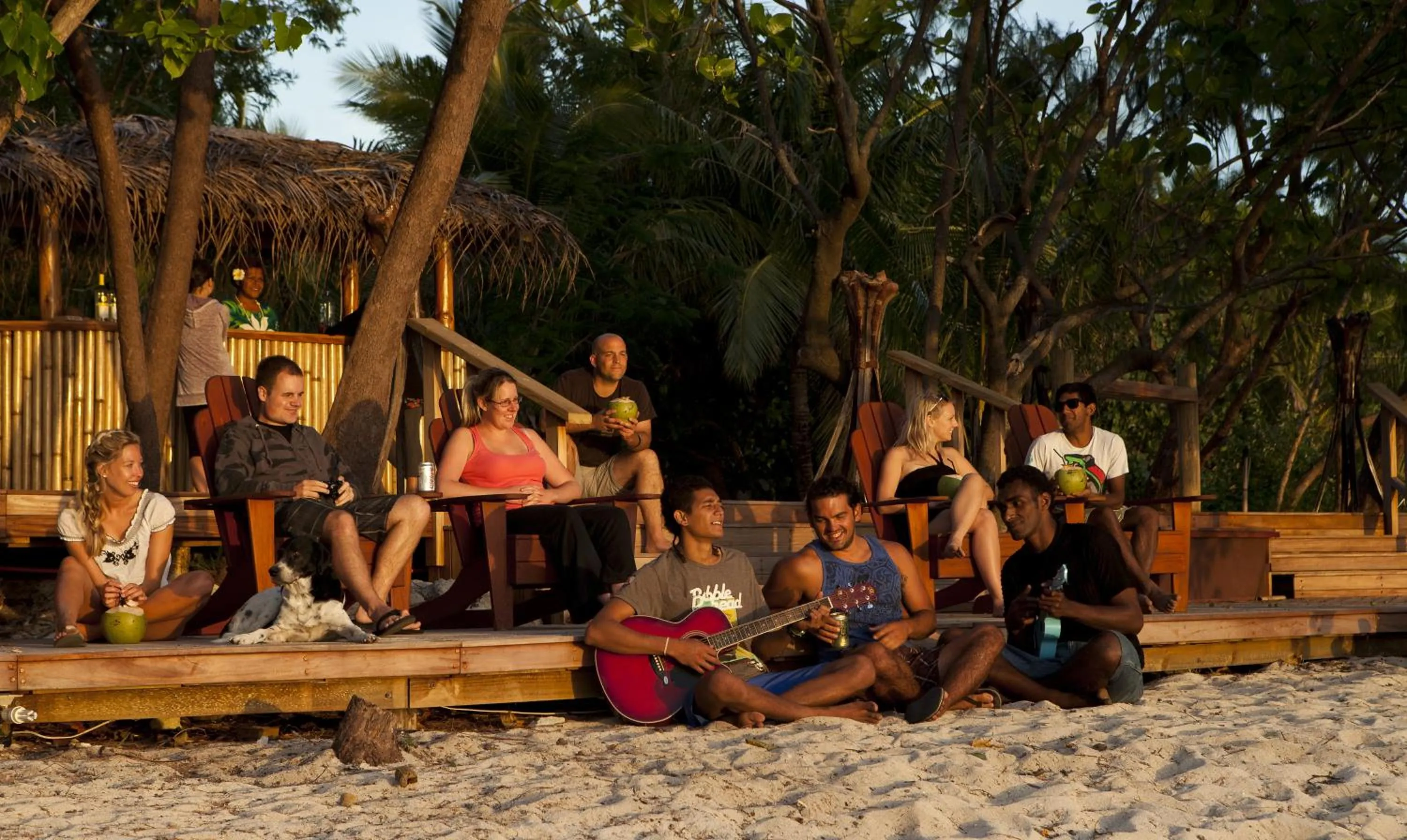 Property building in Barefoot Manta Island Resort