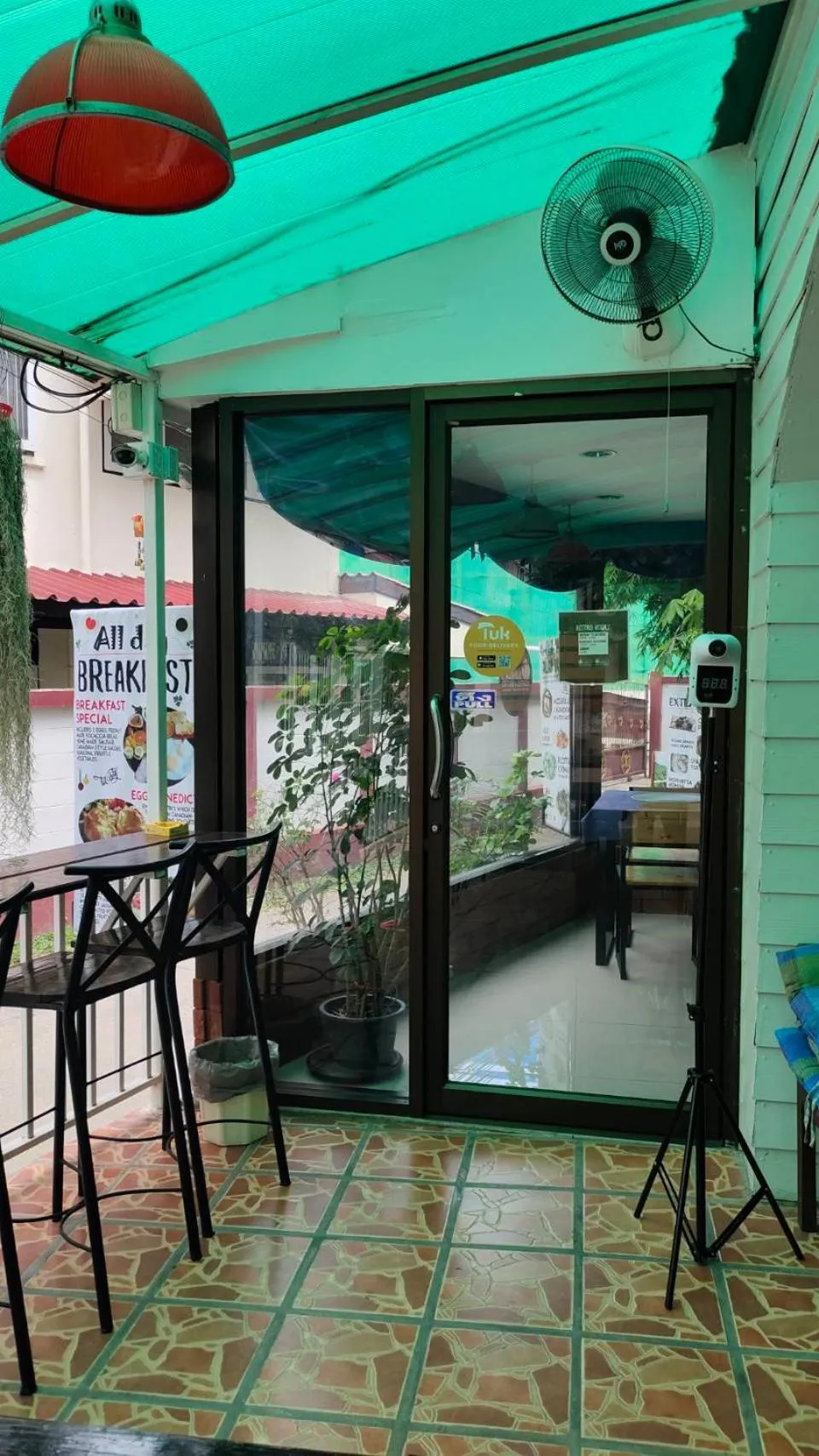 Patio in Born Guest House
