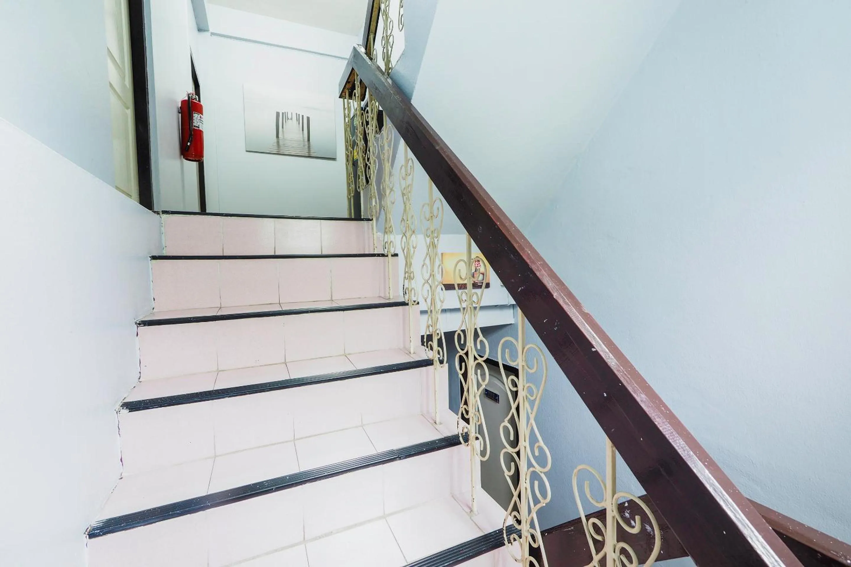 Floor plan in Born Guest House