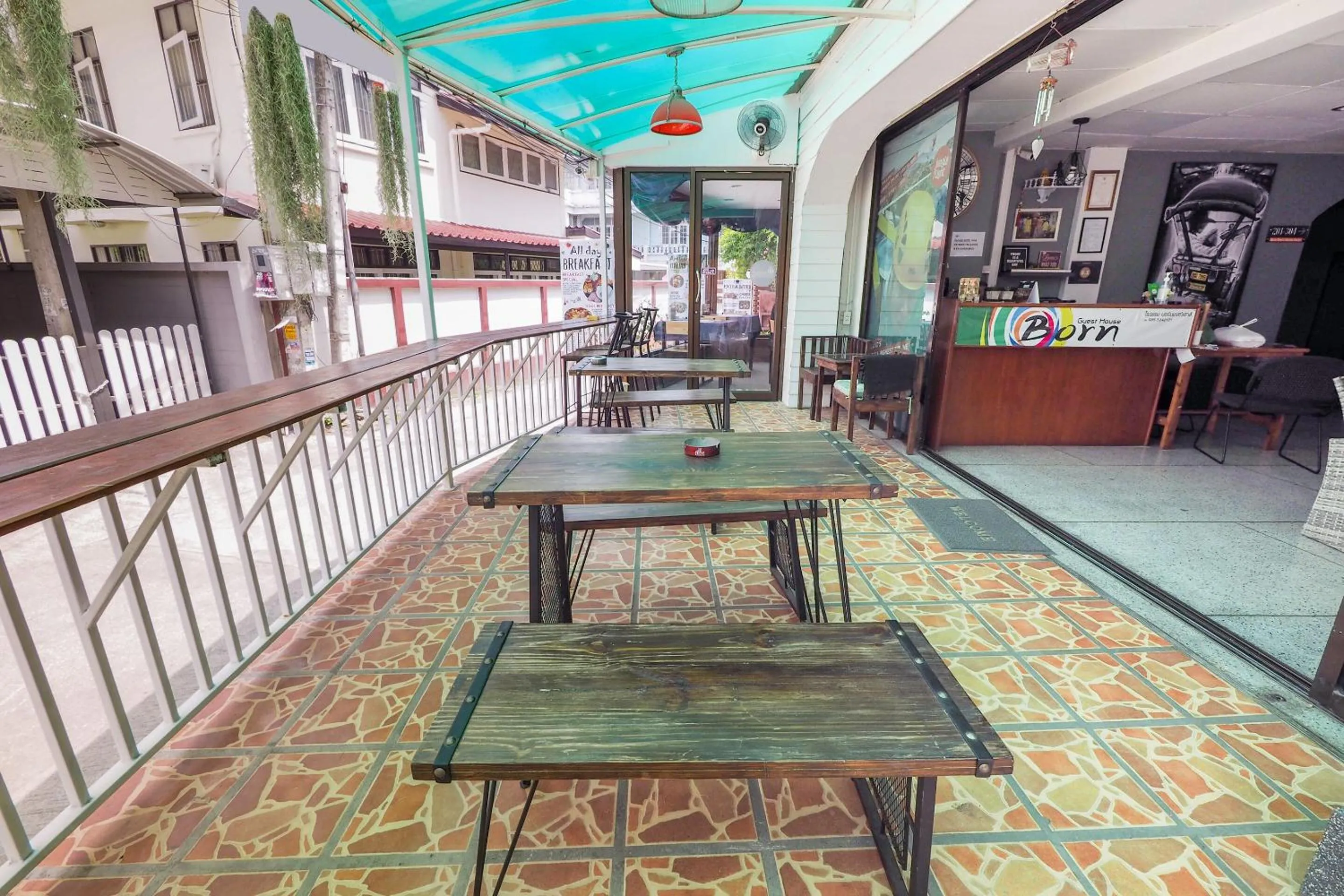 Lobby or reception in Born Guest House