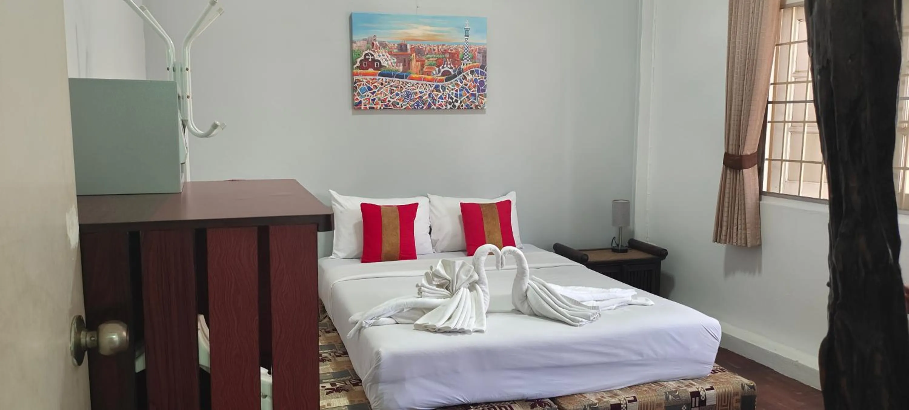 Bed in Born Guest House