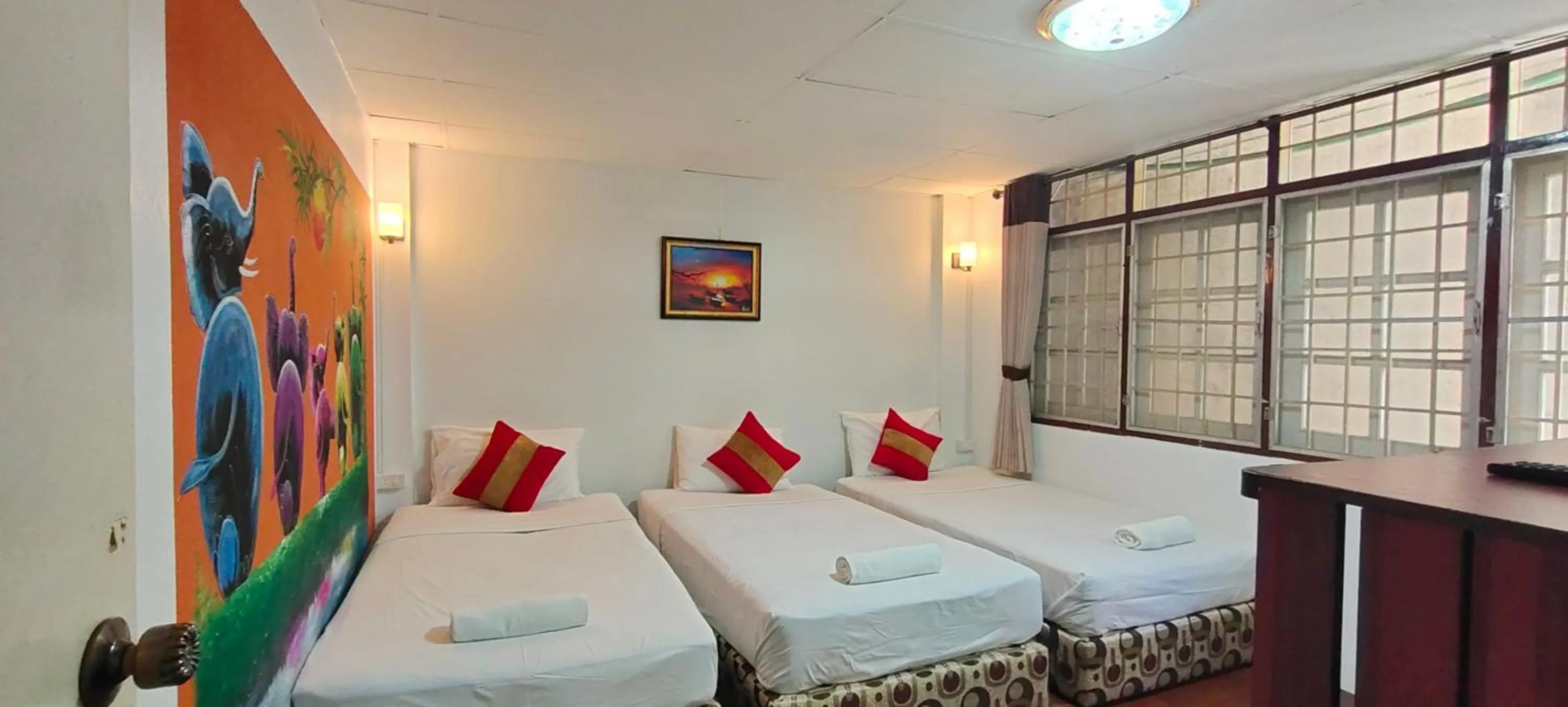 Bed in Born Guest House