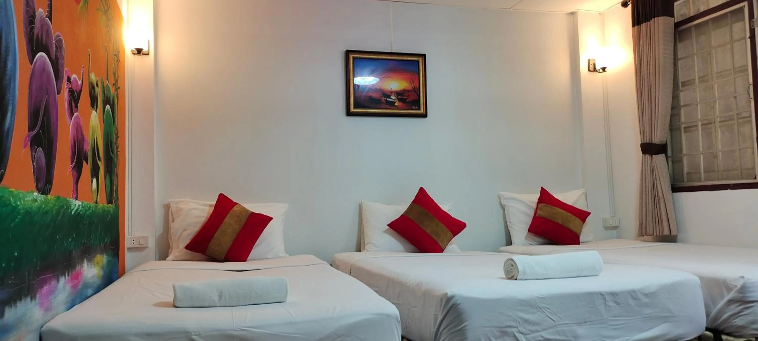 Bed in Born Guest House