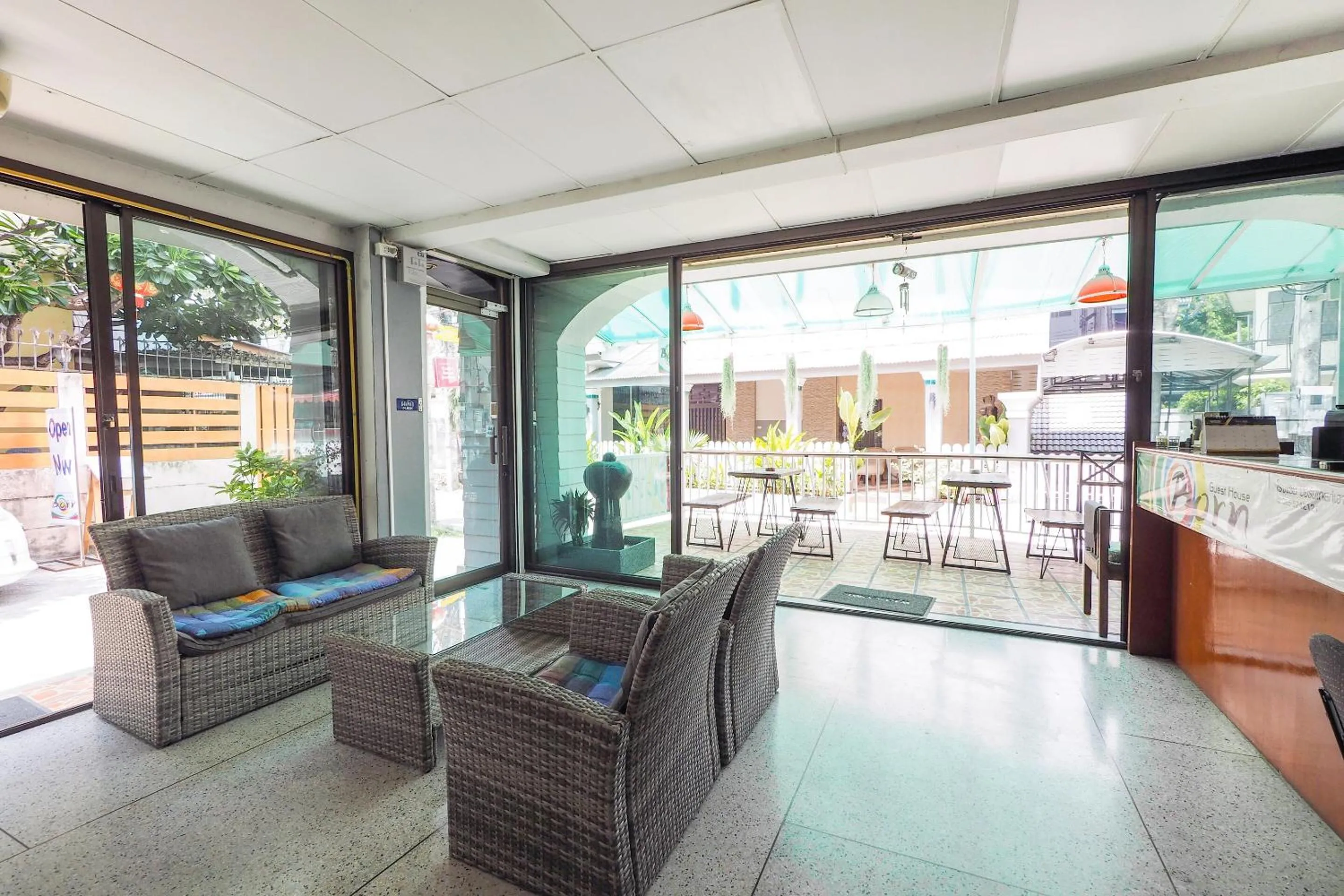 Lobby or reception in Born Guest House